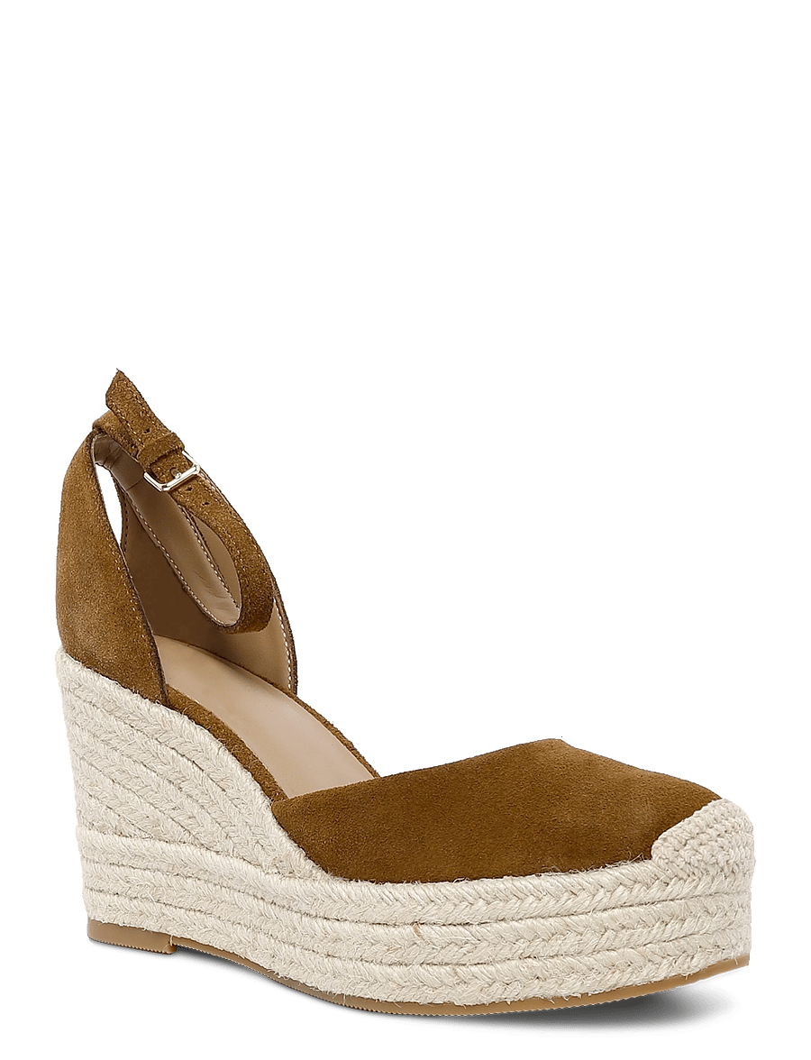 BOSS - Madeira_Sandwdg_SDB - espadrilles mit absatz - medium brown - 0
