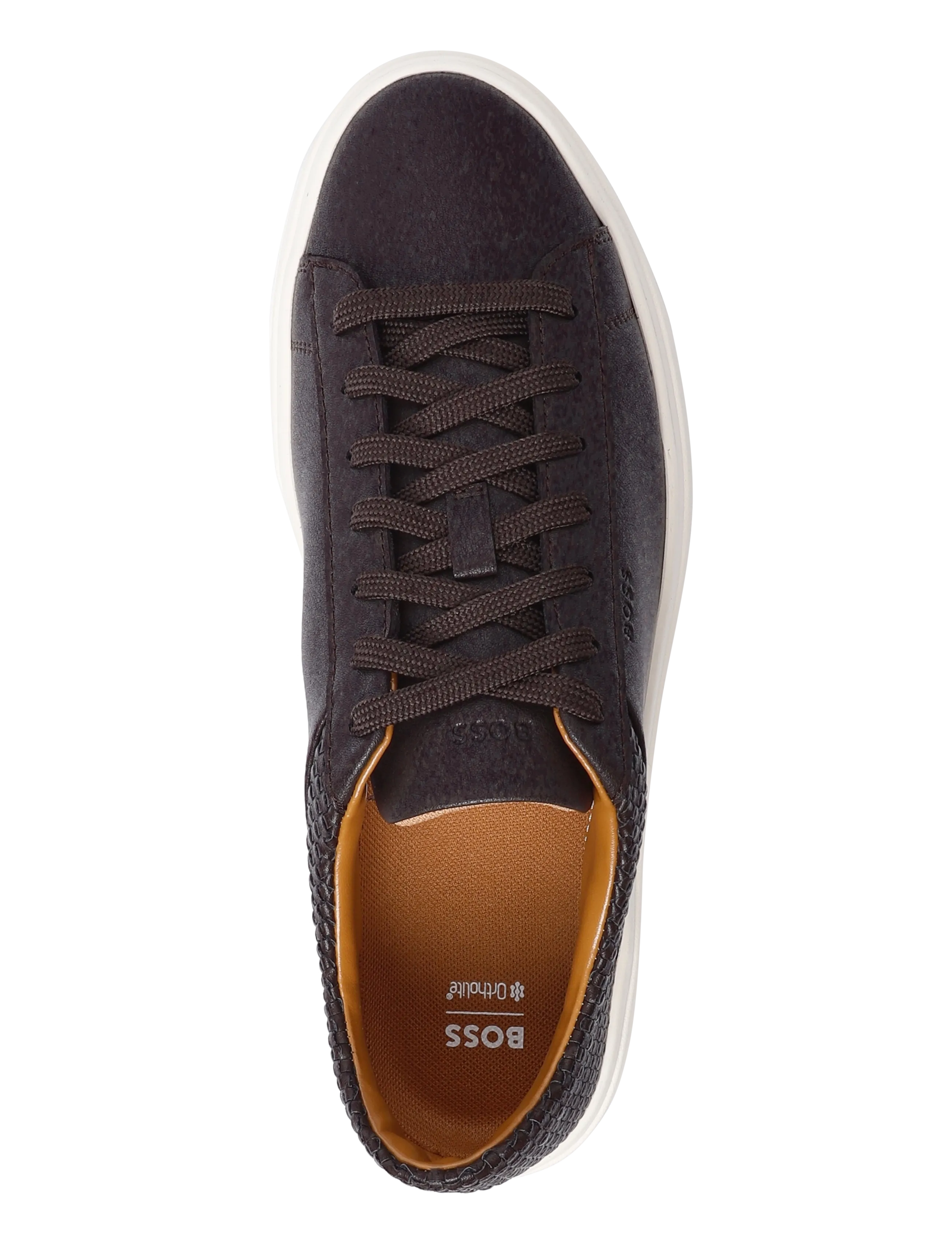 BOSS - Kieran_Tenn_lwvpu - low tops - dark brown - 3