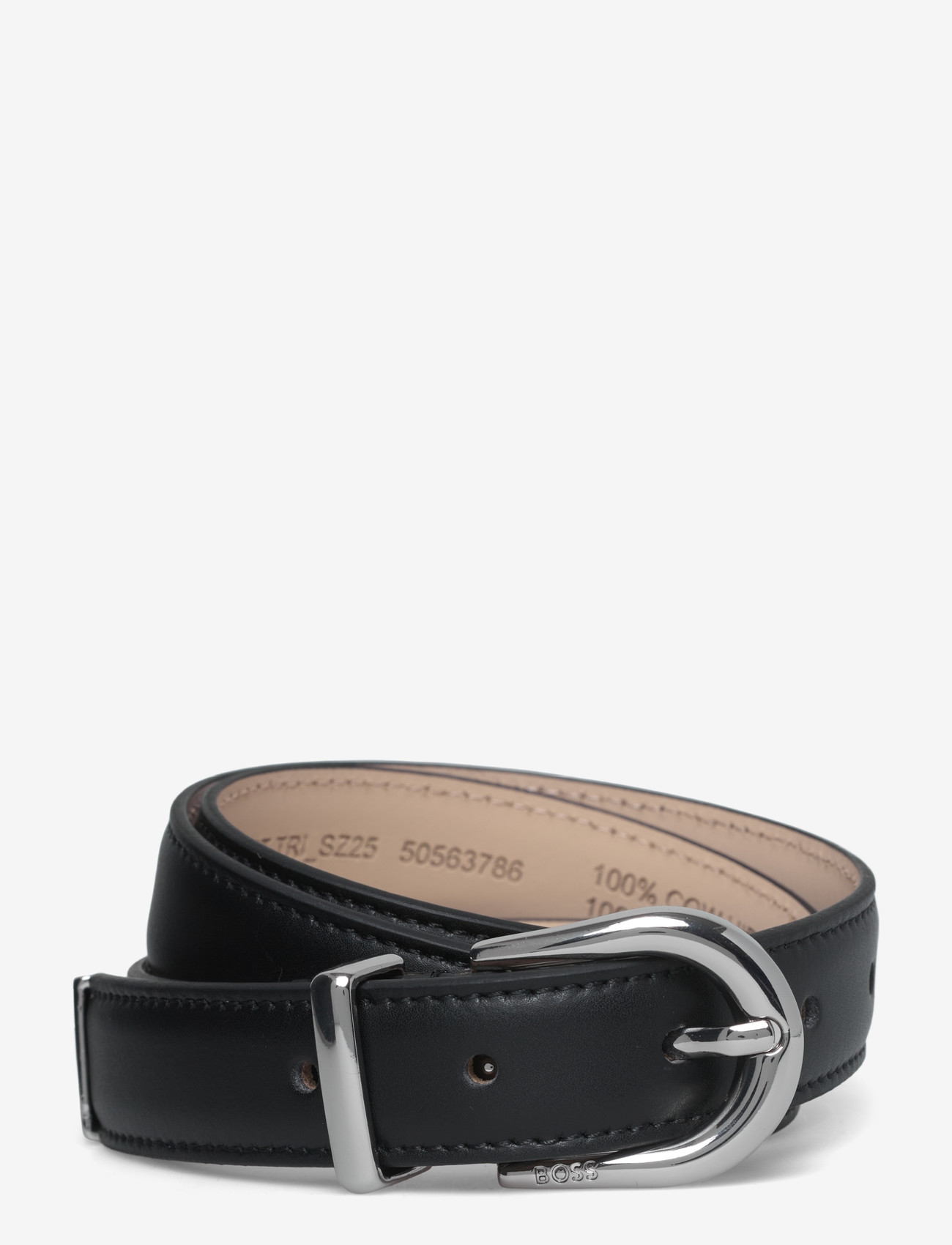 BOSS - Carol-St-Tri_Sz25 - leren riemen - black - 0
