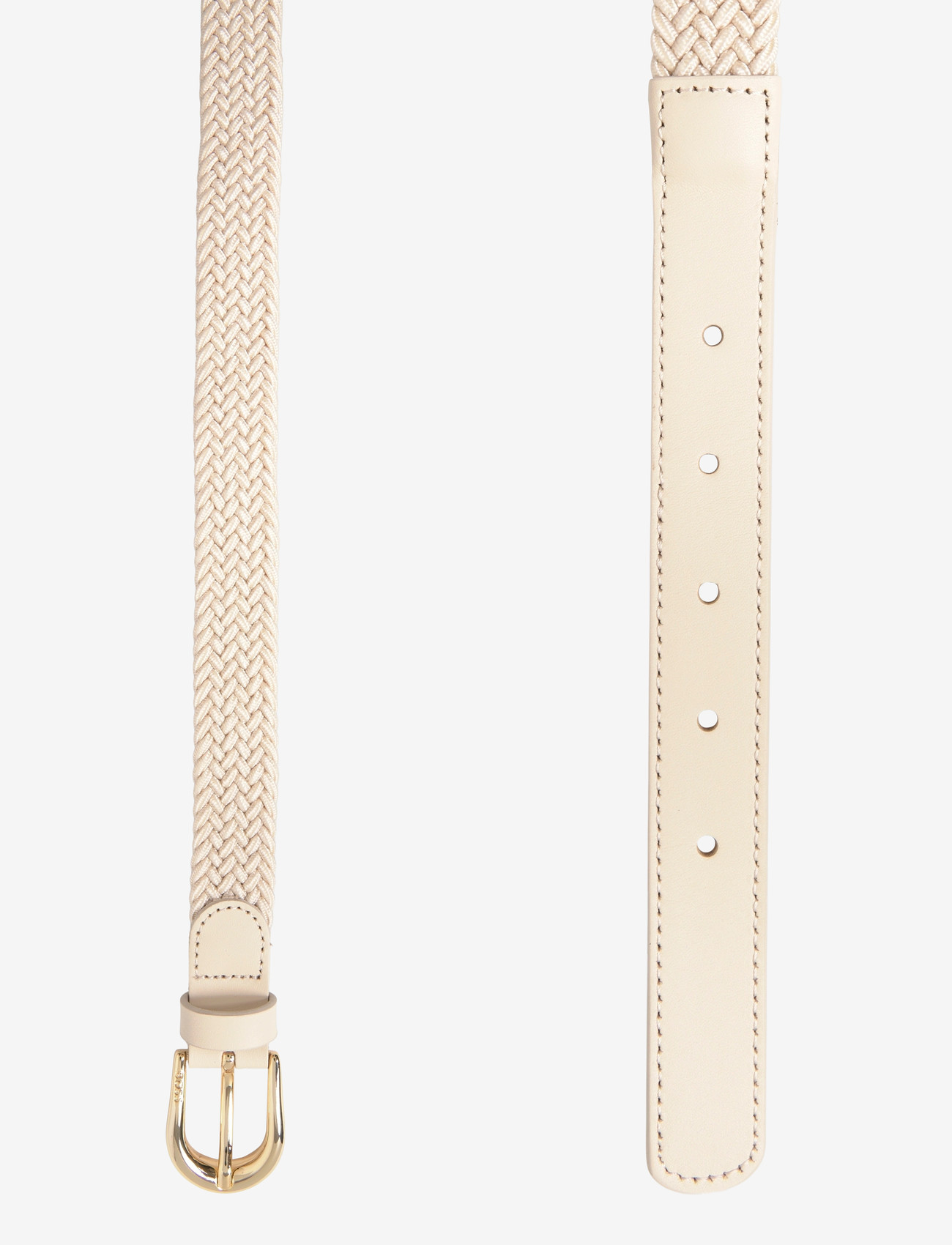 BOSS - Carol-WnE-L_Sz25 - geflochten gürtel - open beige - 1
