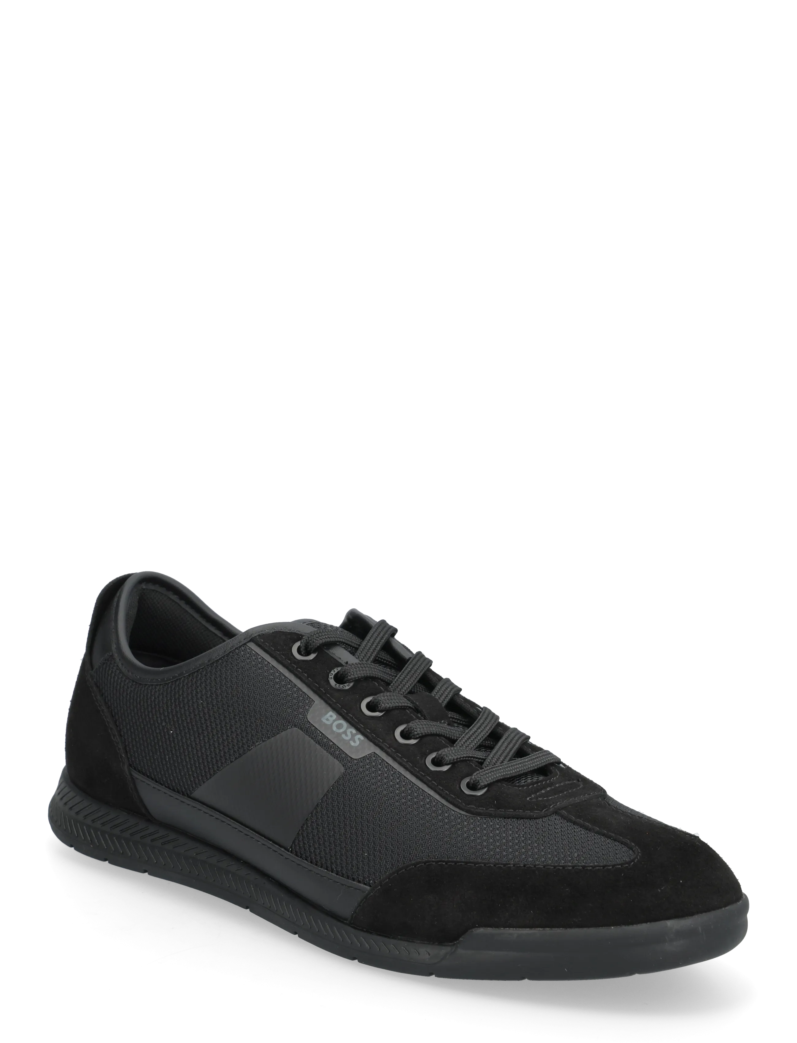 BOSS Nitan_Lowp_Txmx, Mænd, Lave Sneakers, Sort, Str: 43