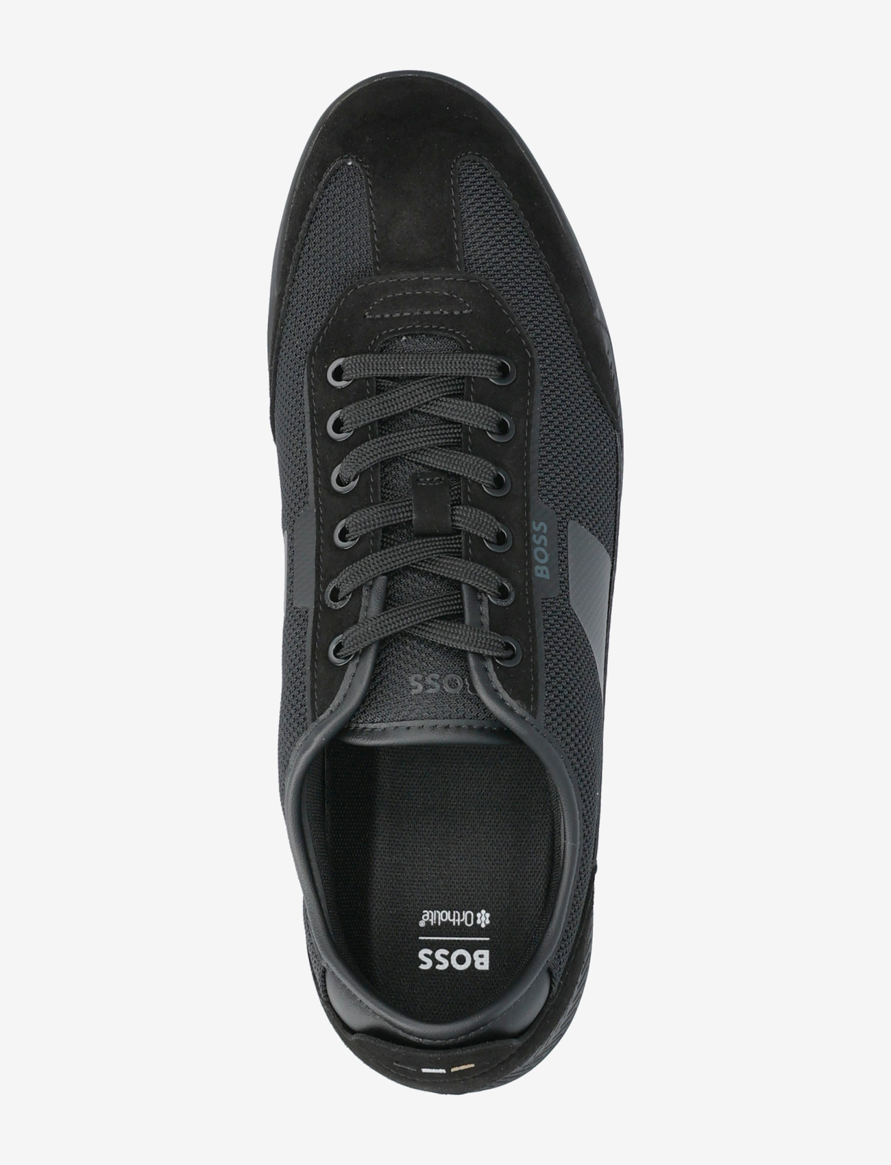 BOSS - Nitan_Lowp_txmx - lave sneakers - black - 3