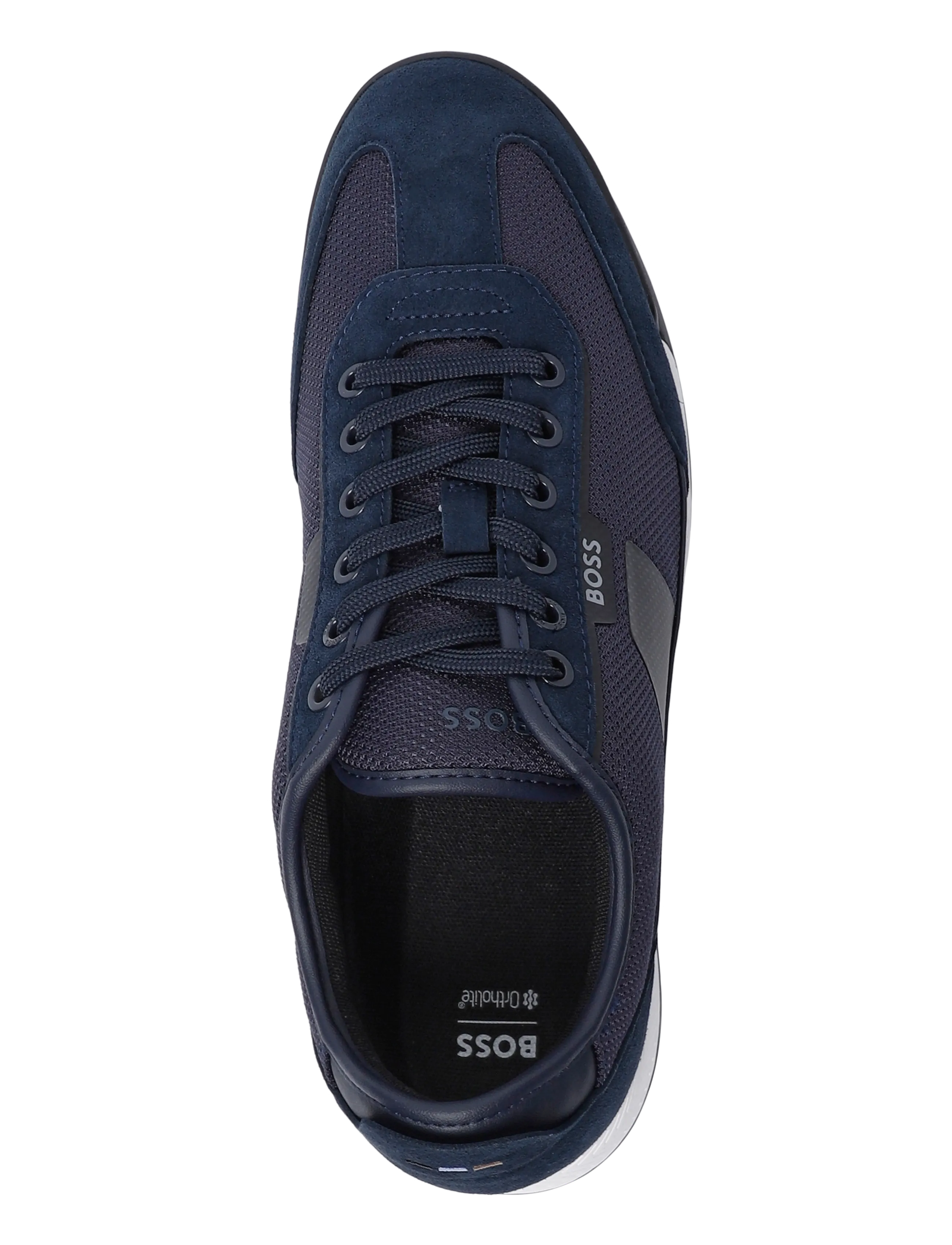 BOSS - Nitan_Lowp_txmx - low-top sneaker - dark blue - 3