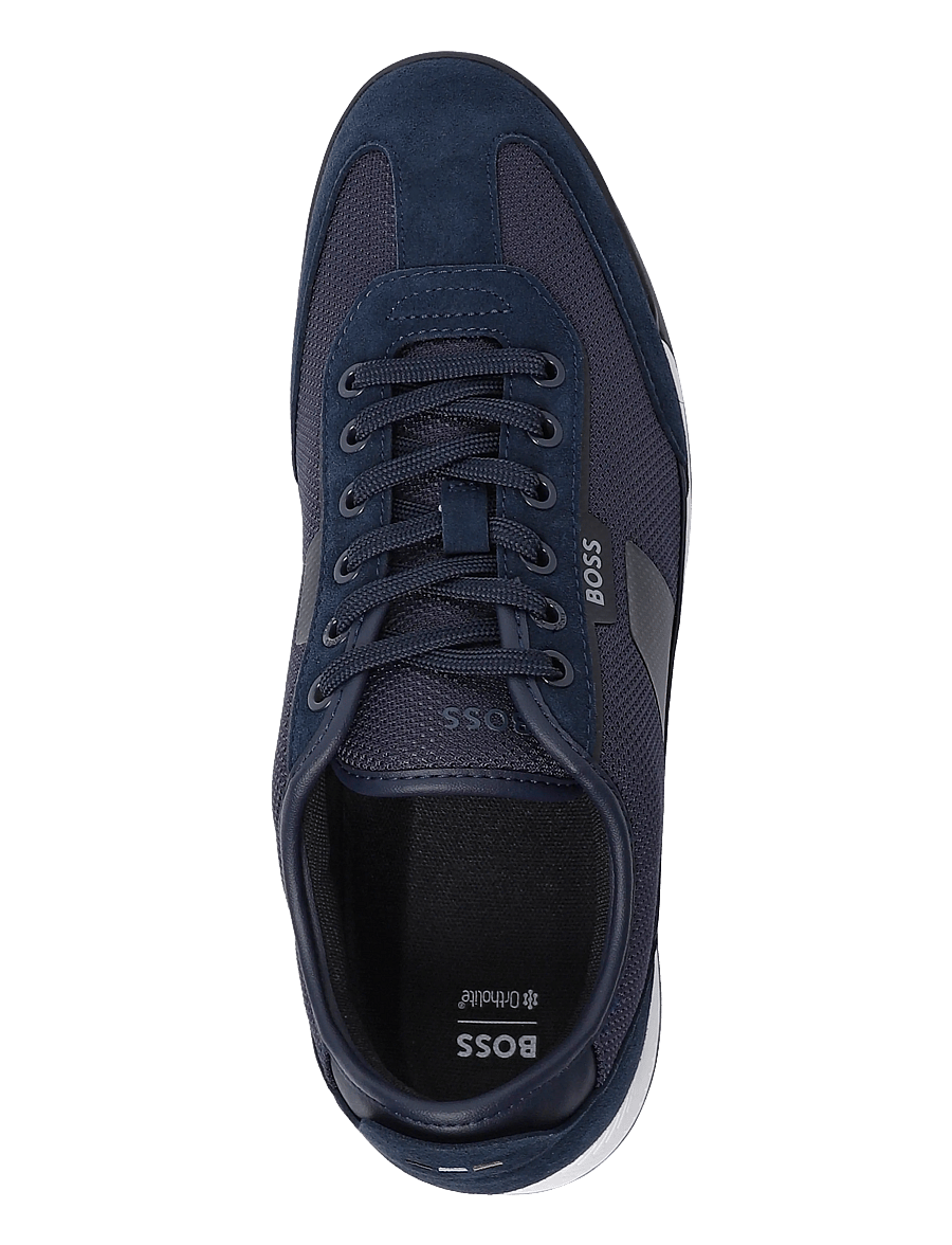 BOSS - Nitan_Lowp_txmx - low-top sneaker - dark blue - 3