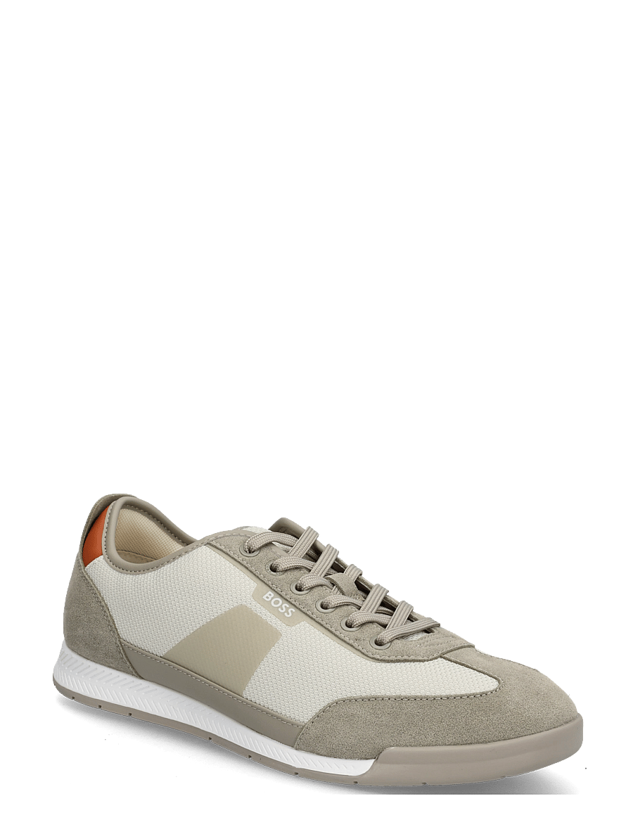BOSS - Nitan_Lowp_txmx - låga sneakers - open beige - 0