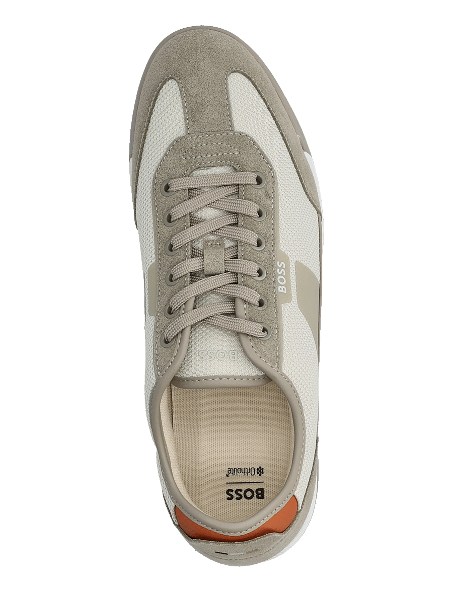 BOSS - Nitan_Lowp_txmx - låga sneakers - open beige - 3