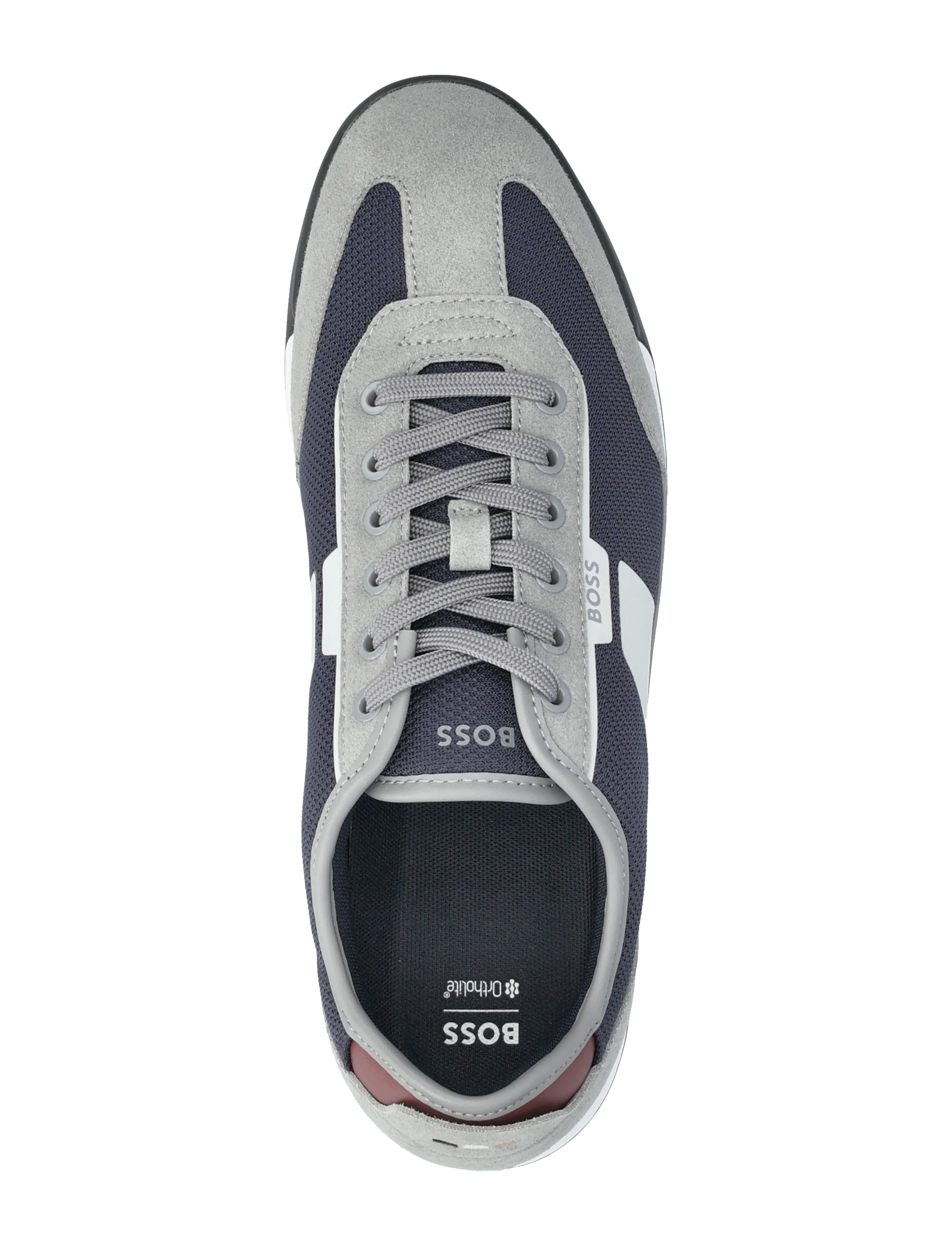 BOSS - Nitan_Lowp_txmx - låga sneakers - open blue - 3