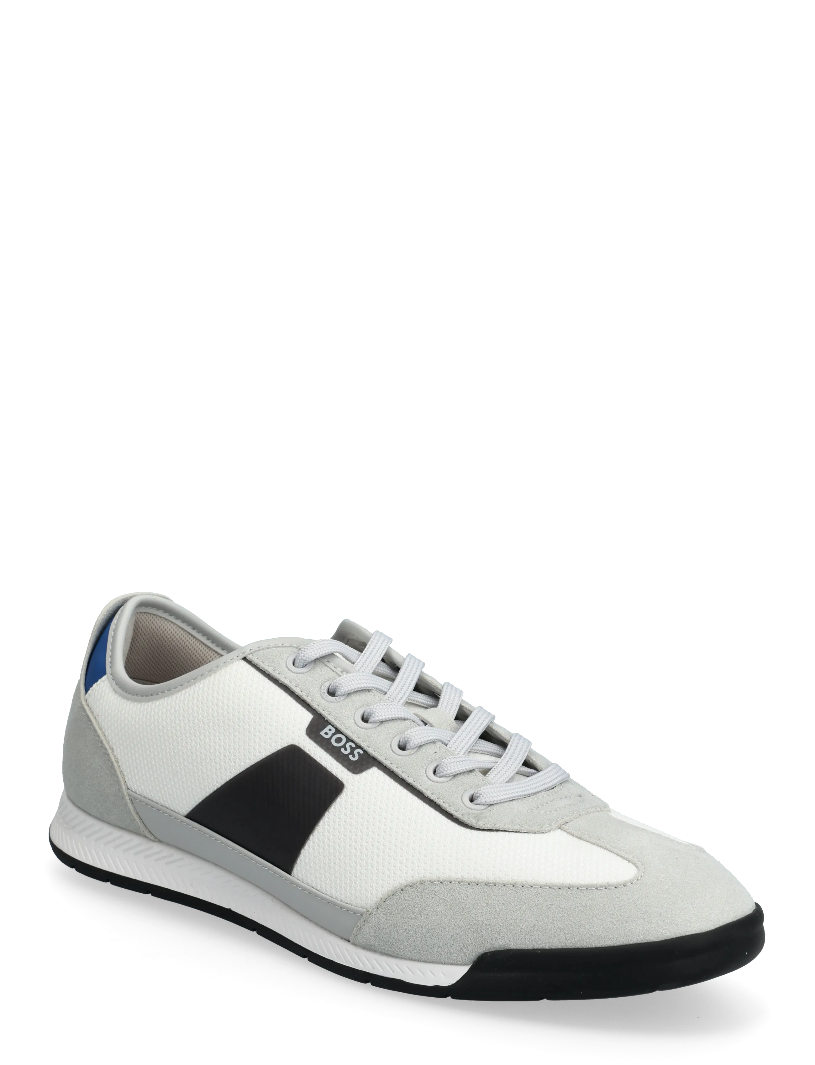 BOSS Nitan_Lowp_Txmx, 39, Grey, Sneakers > Sneakers Med Lav Top, Herre