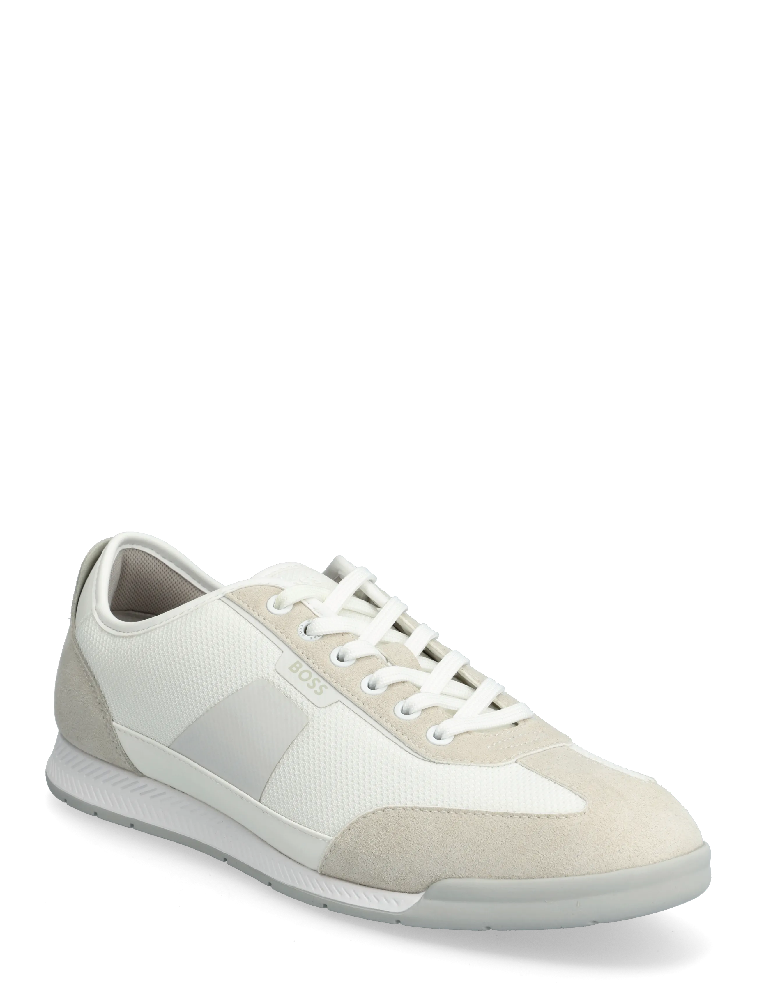 BOSS Nitan_Lowp_Txmx, 45, Sneakers, Beige - Low-top Männerswear