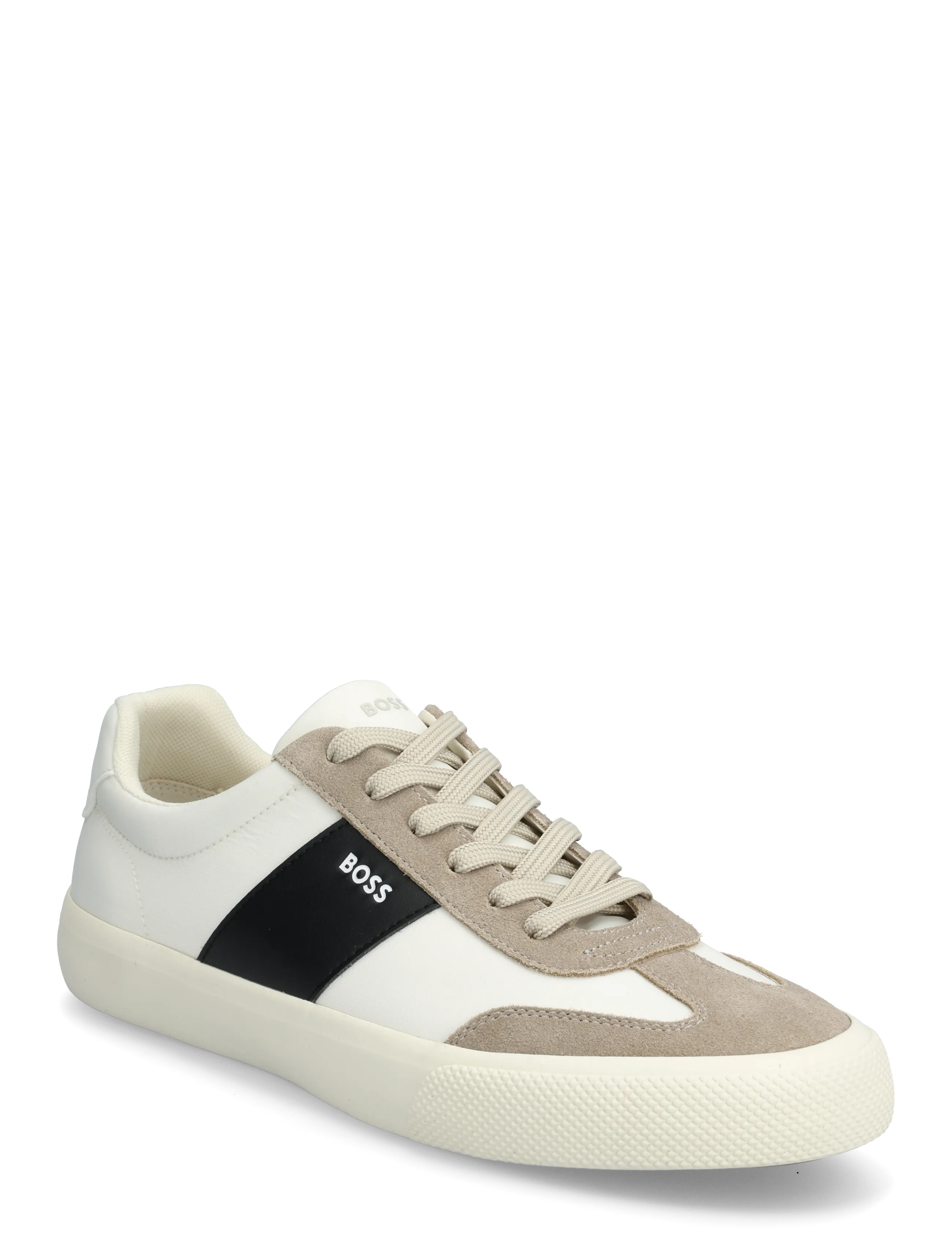 BOSS Aiden_Tenn_sdnypu - Schuhe - LIGHT BEIGE / white