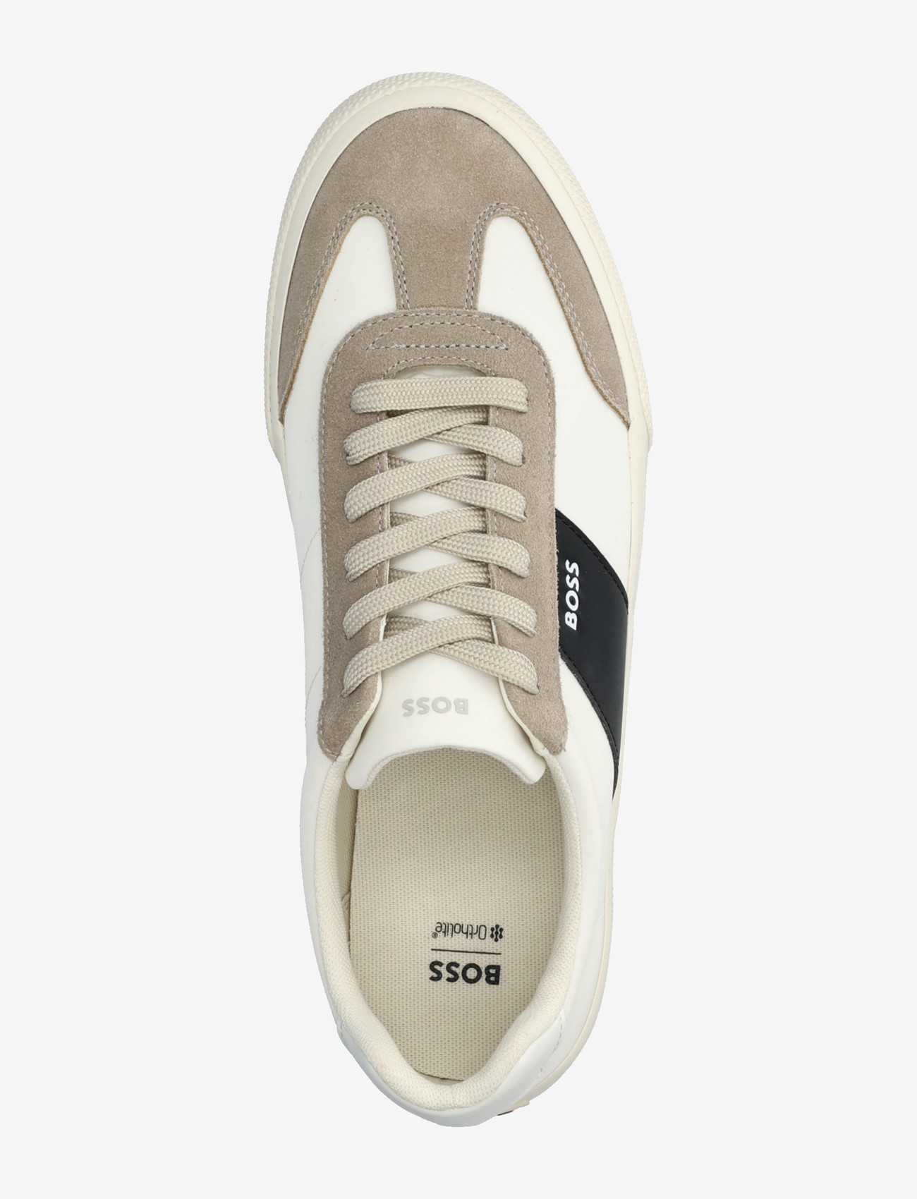 BOSS - Aiden_Tenn_sdnypu - madala säärega tossud - light beige - 3