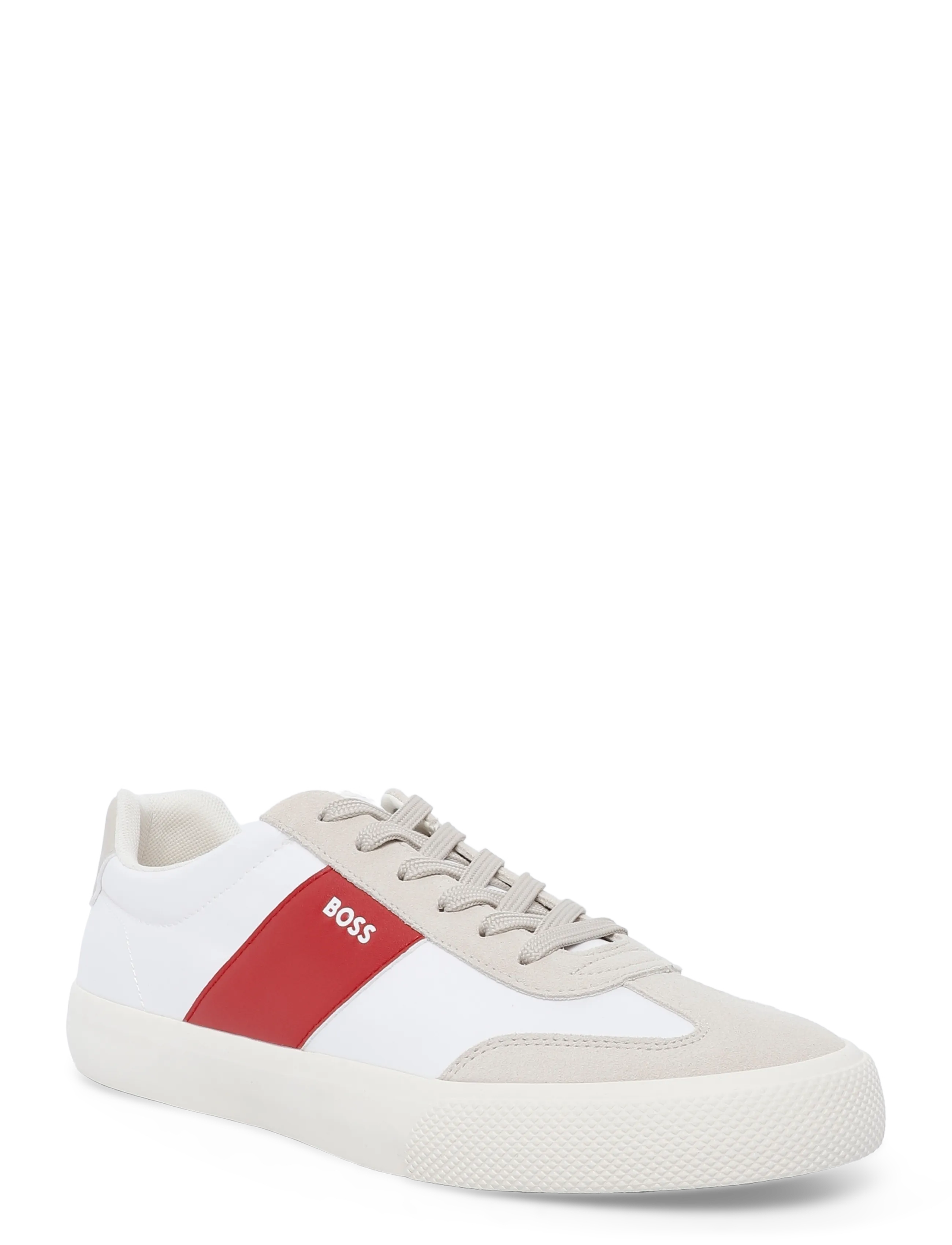 BOSS Aiden_Tenn_sdnypu - Low-Top Sneaker - OPEN WHITE / white