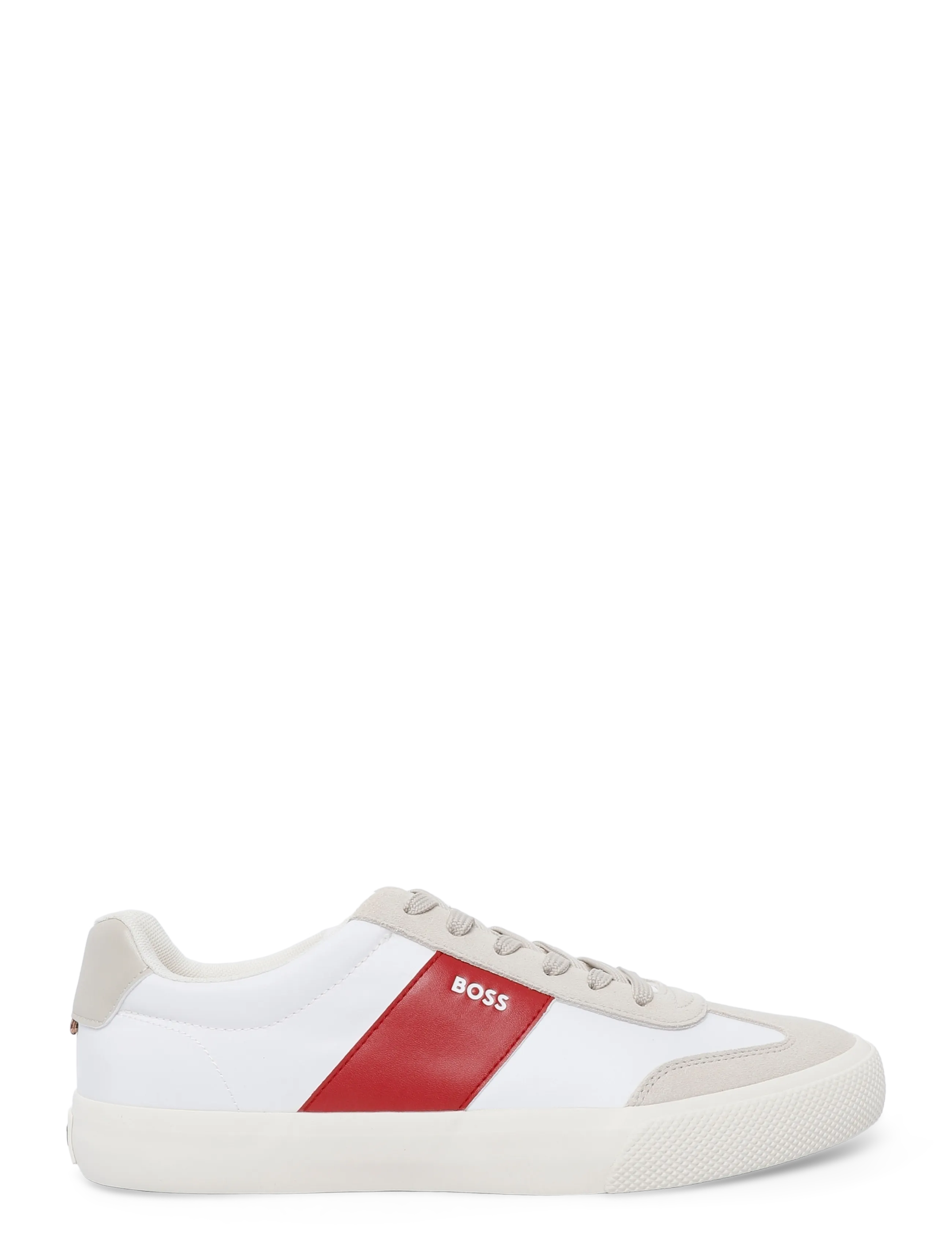 BOSS - Aiden_Tenn_sdnypu - low-top sneaker - open white - 2