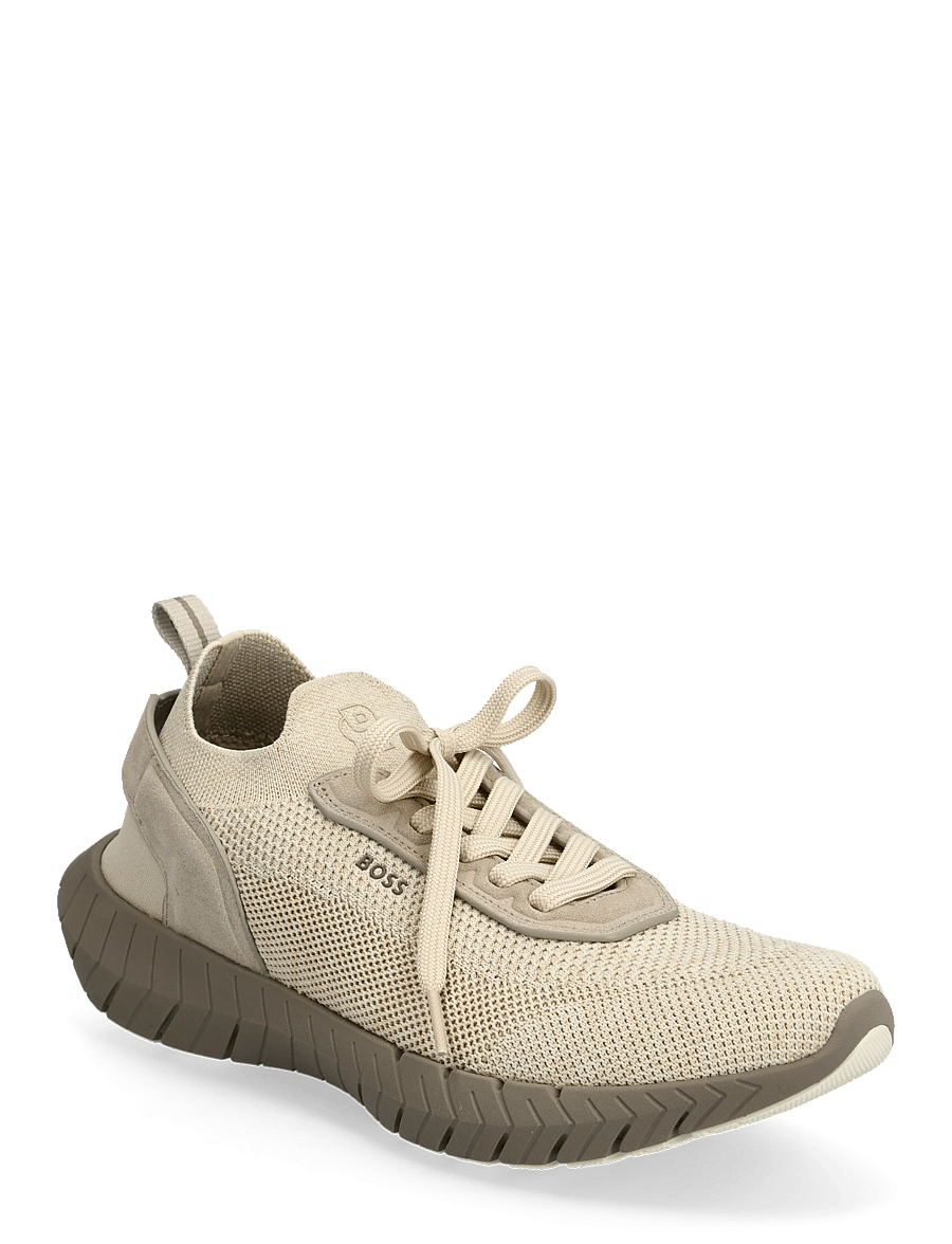 BOSS - BOSS-MOTION_Slon_kns - låga sneakers - open beige - 0