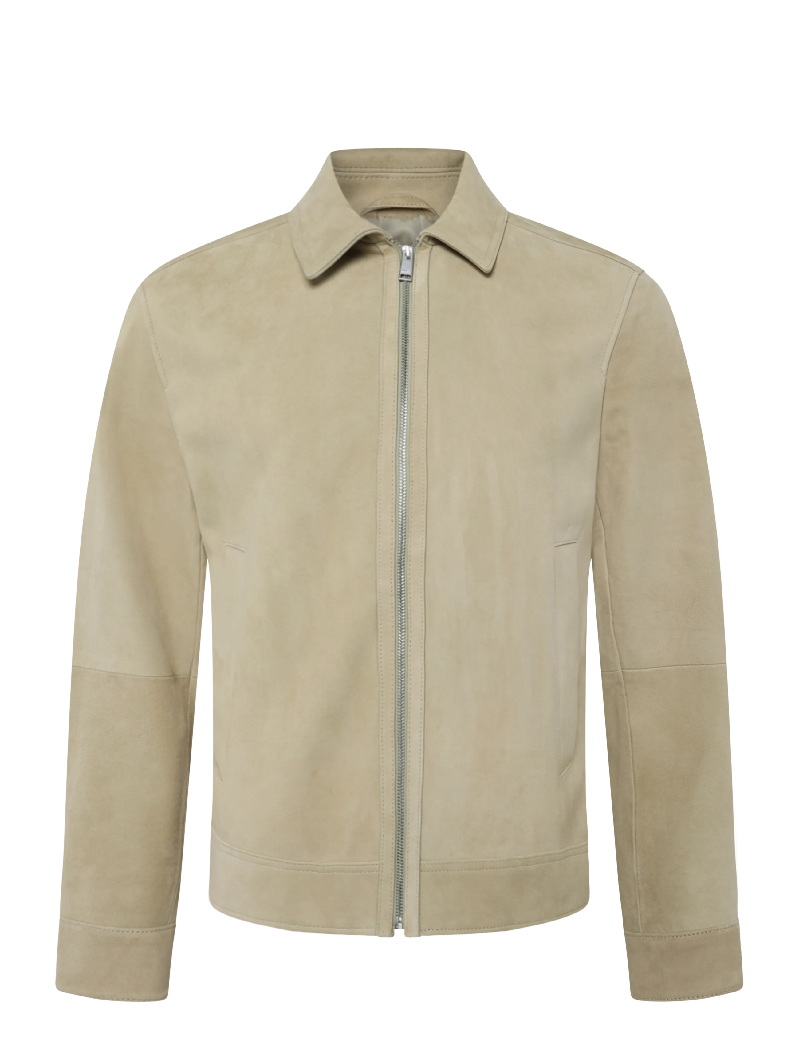 BOSS - H-Malbano7 - leather jackets - dark beige - 1