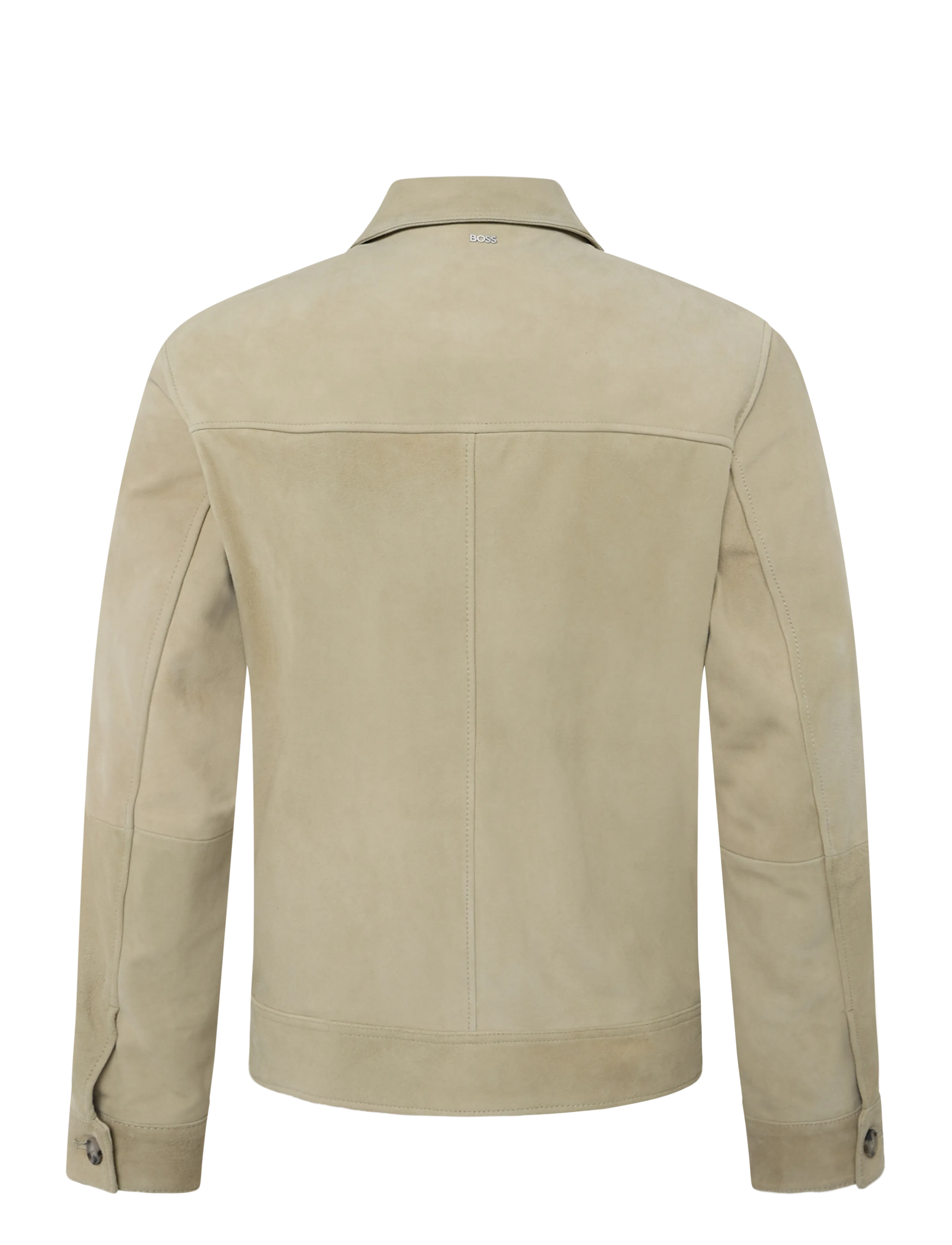 BOSS - H-Malbano7 - leather jackets - dark beige - 2
