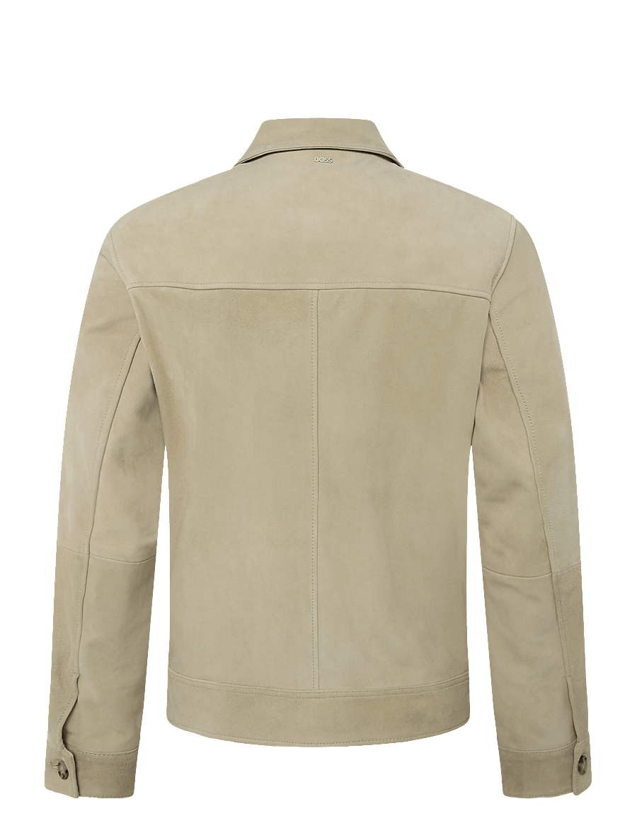 BOSS - H-Malbano7 - leather jackets - dark beige - 2
