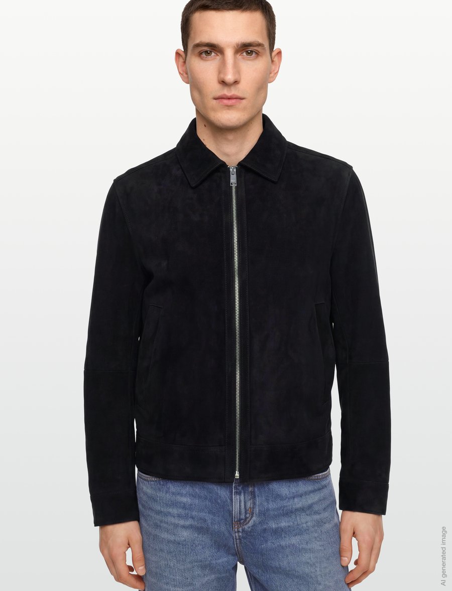 BOSS - H-Malbano7 - frühlingsjacken - dark blue - 3