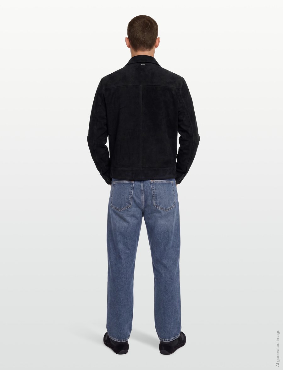 BOSS - H-Malbano7 - frühlingsjacken - dark blue - 4
