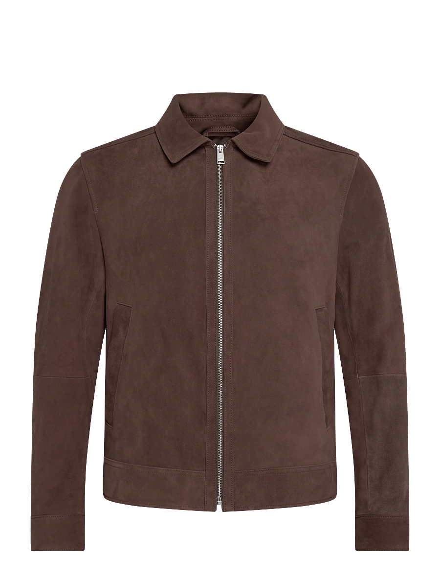 BOSS - H-Malbano7 - efterårsjakker - dark brown - 0