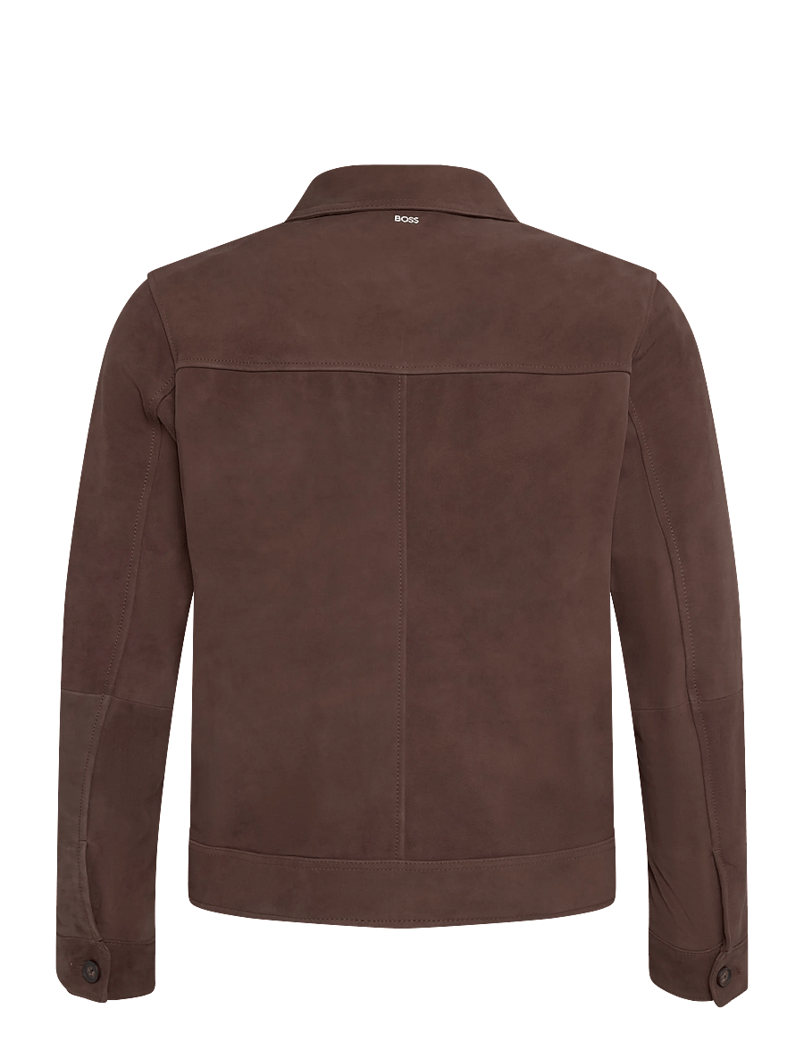 BOSS - H-Malbano7 - efterårsjakker - dark brown - 1