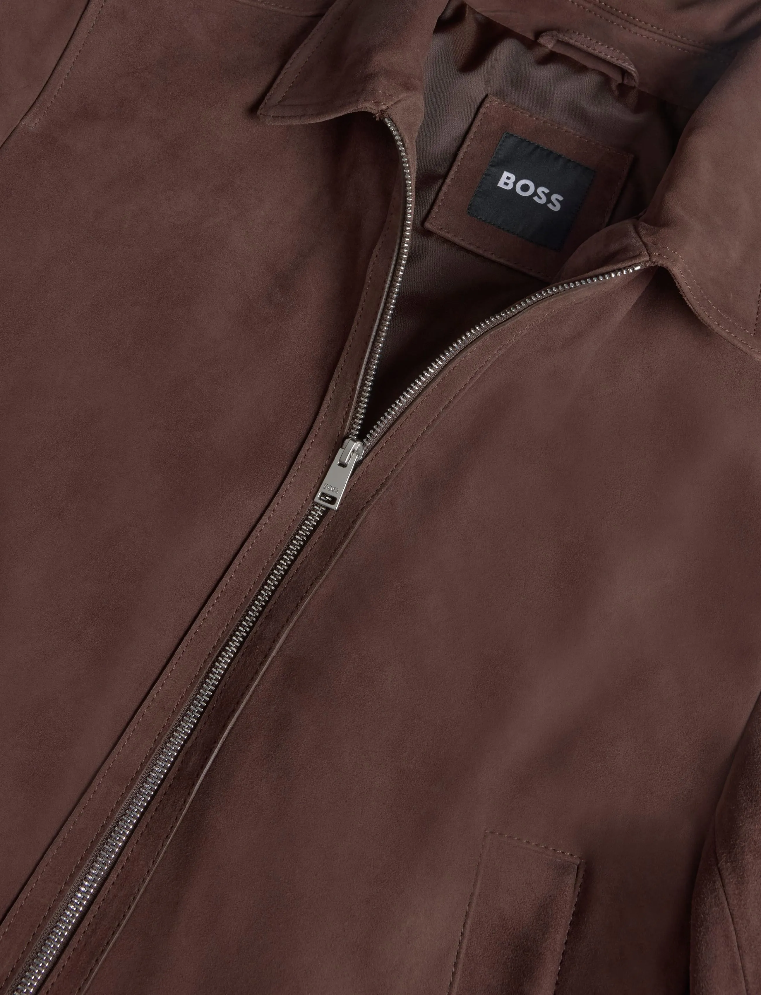 BOSS - H-Malbano7 - efterårsjakker - dark brown - 2