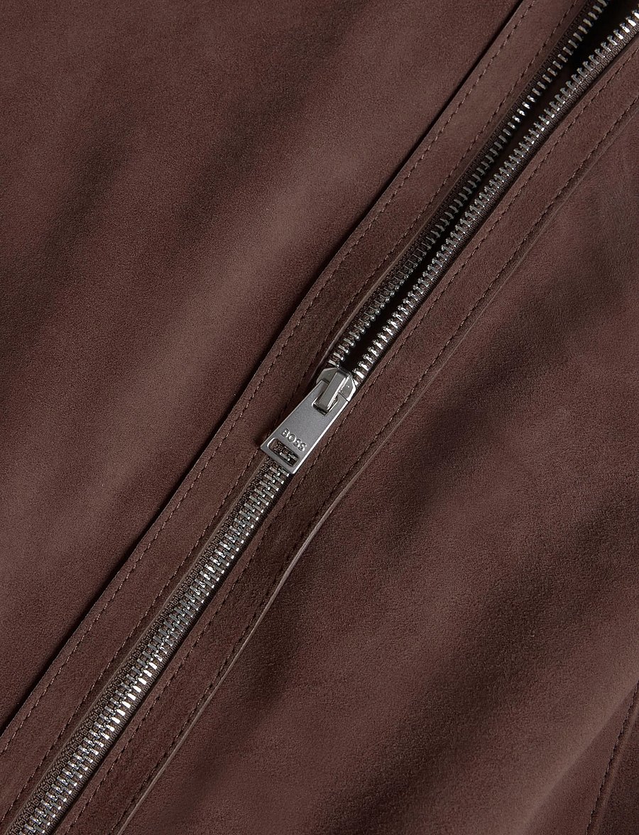 BOSS - H-Malbano7 - efterårsjakker - dark brown - 3