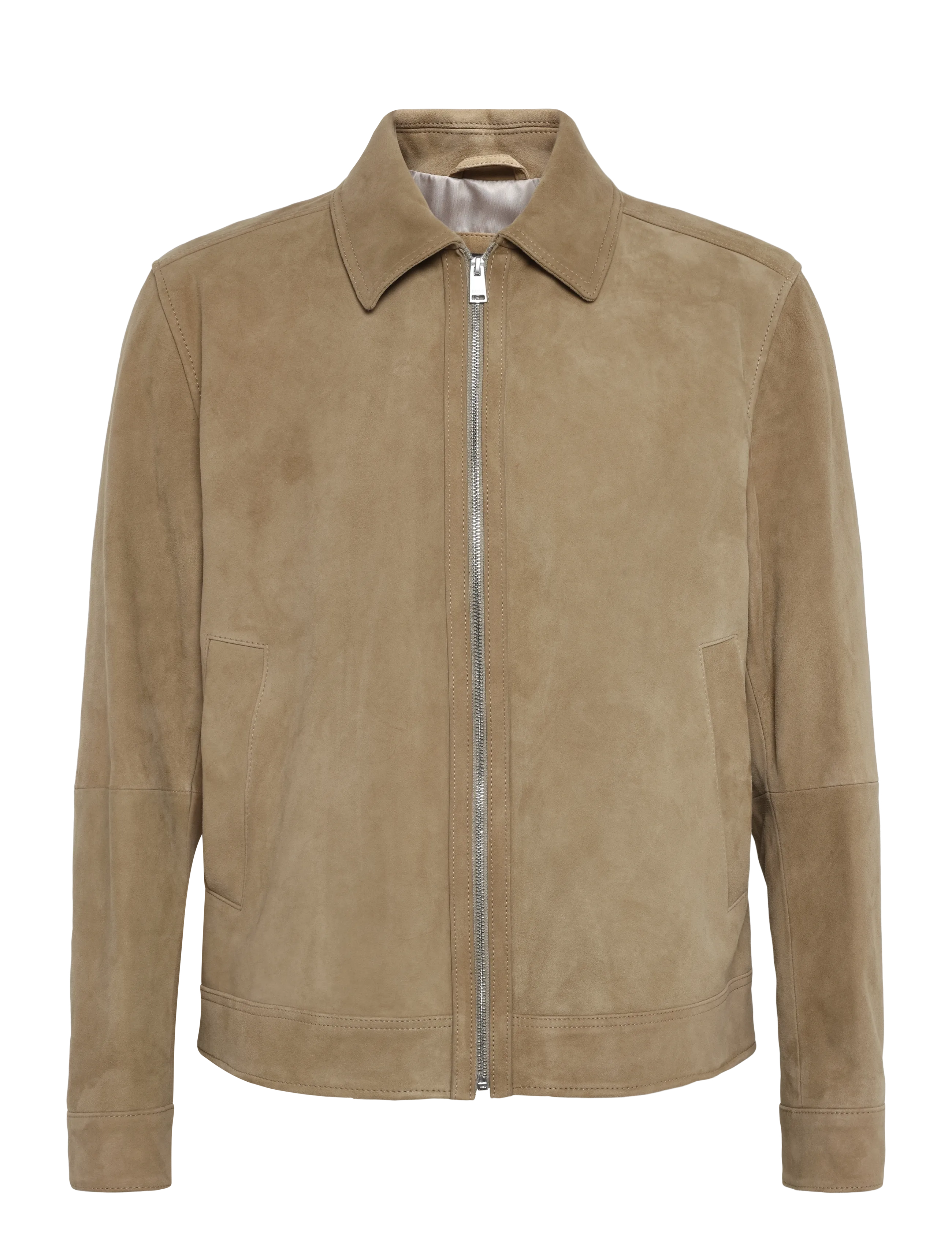 BOSS H-Malbano7 - Leather Jackets - OPEN BROWN / brown