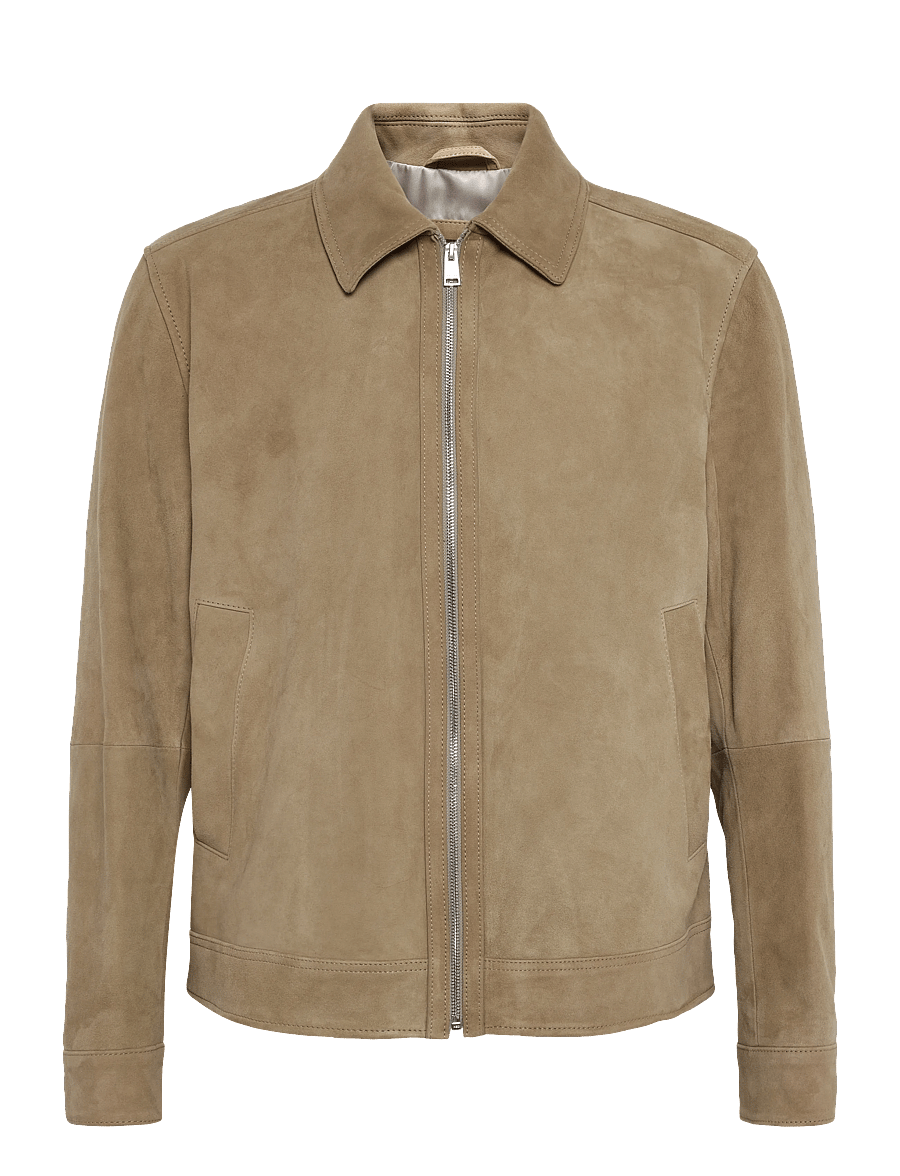 BOSS - H-Malbano7 - leather jackets - open brown - 0