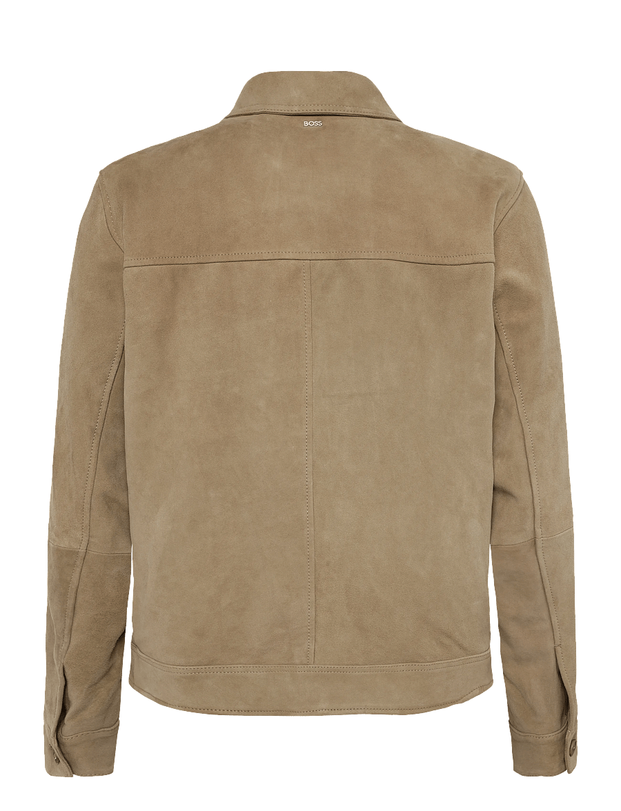 BOSS - H-Malbano7 - leather jackets - open brown - 1