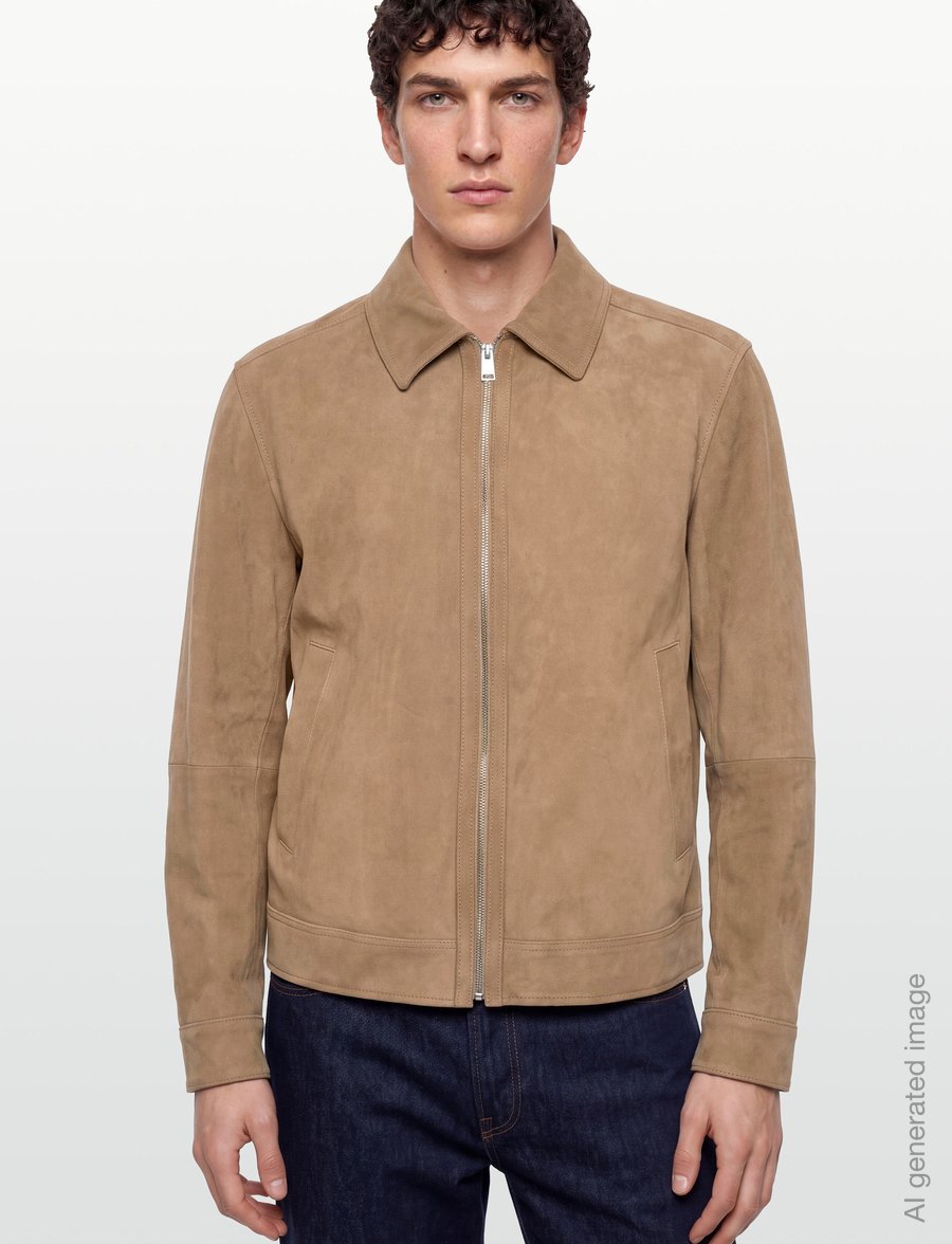 BOSS - H-Malbano7 - höstjackor - open brown - 3