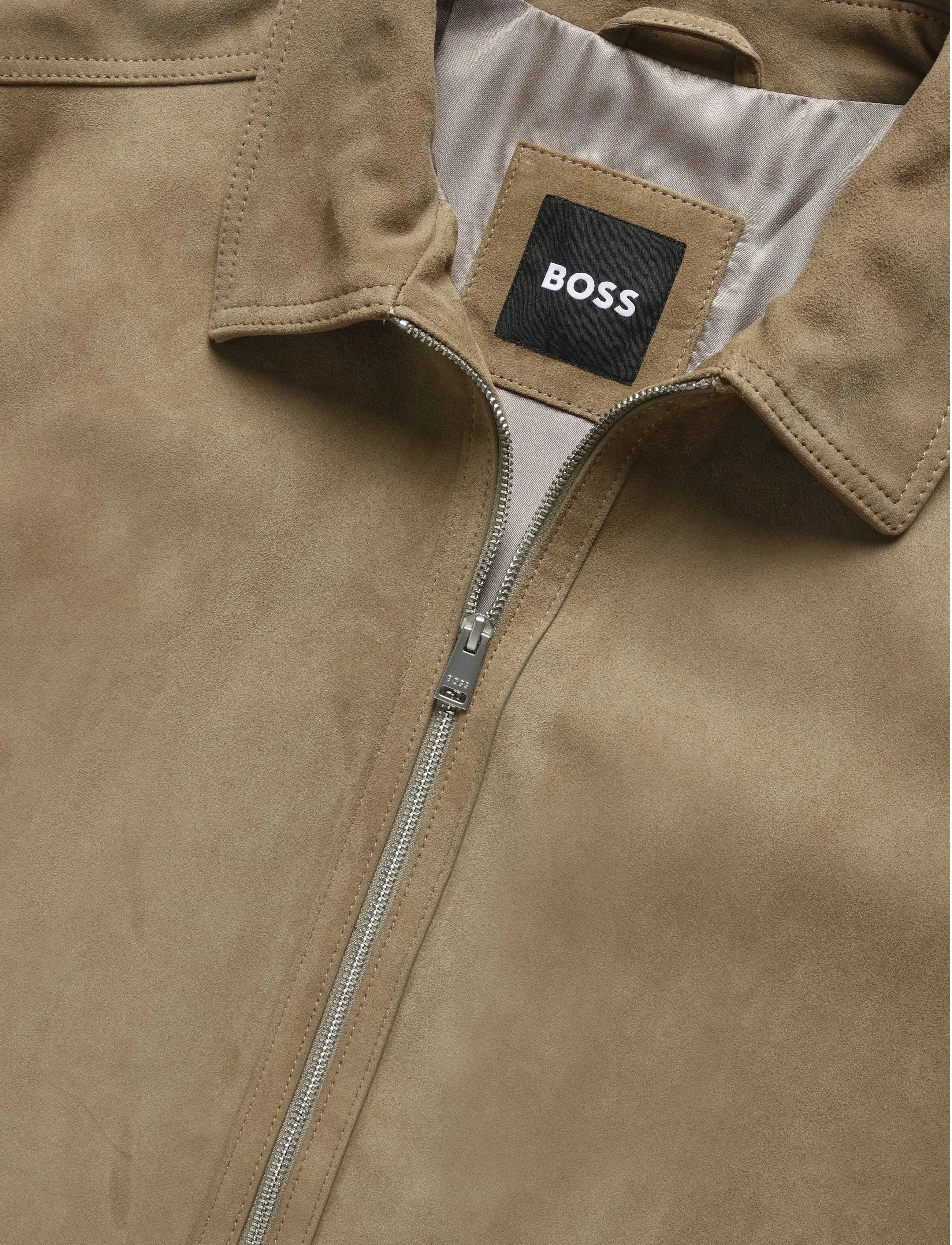 BOSS - H-Malbano7 - leather jackets - open brown - 2