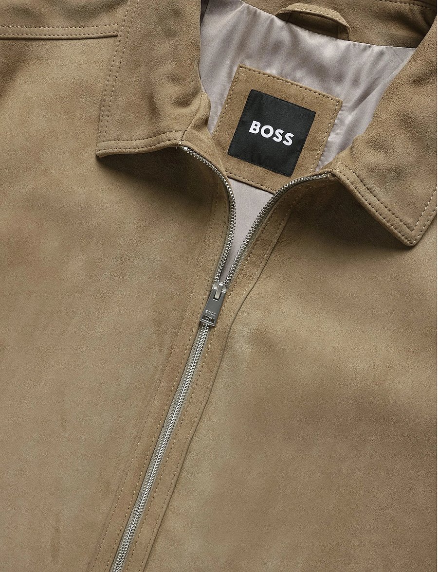 BOSS - H-Malbano7 - leather jackets - open brown - 2