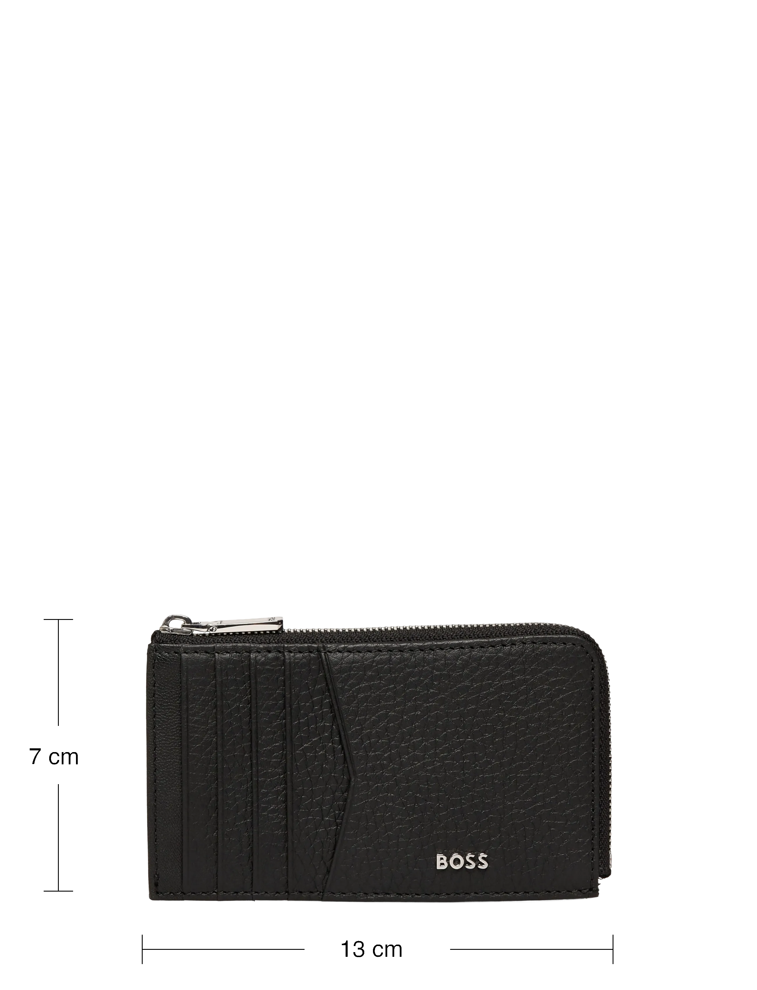 BOSS - New Crosstown_C. Zip - portemonnaies - black - 3