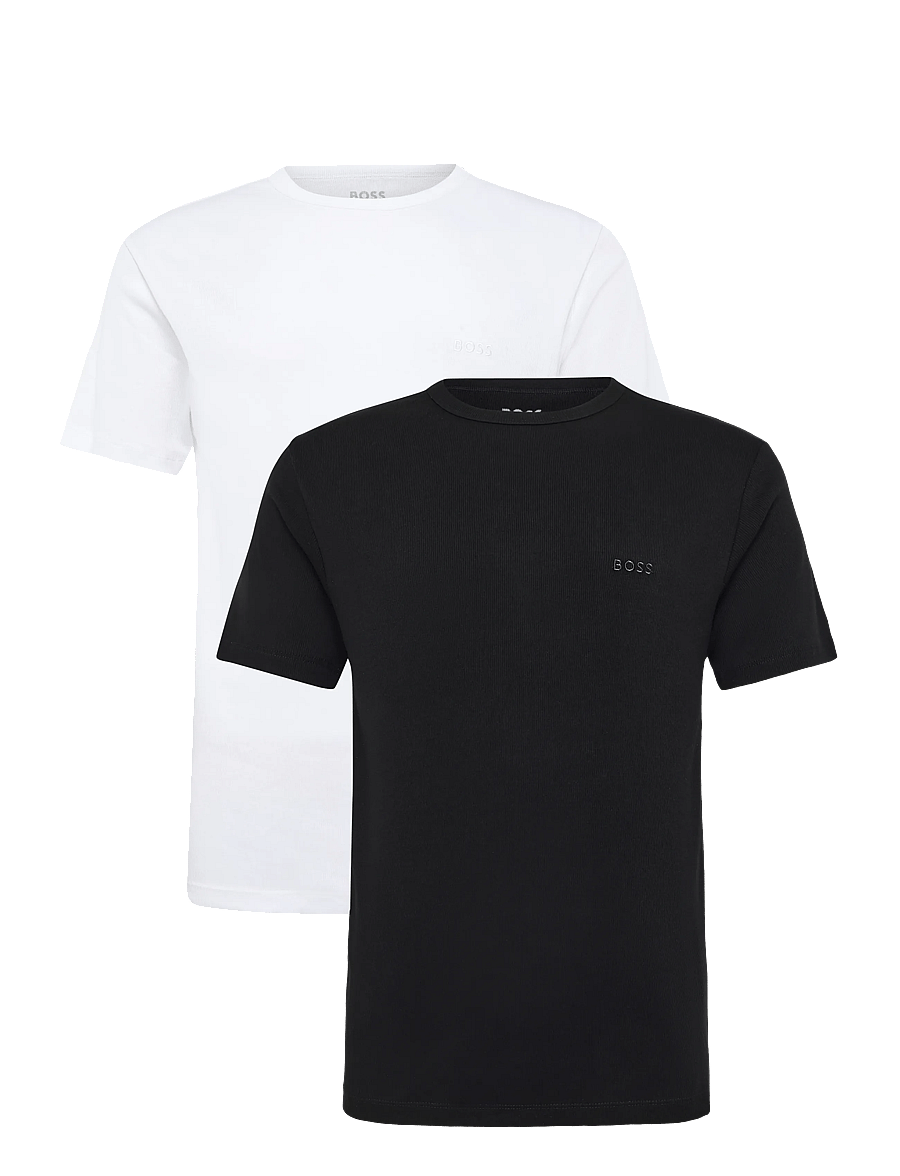 BOSS - TShirtRN 2P Rib - pyjamasöverdelar - open miscellaneous - 0