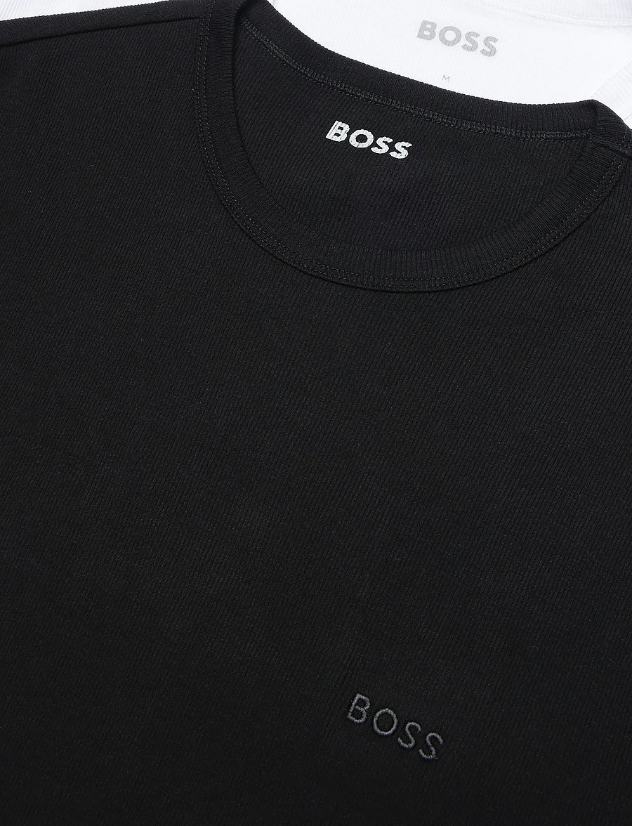 BOSS - TShirtRN 2P Rib - pyjamasöverdelar - open miscellaneous - 2