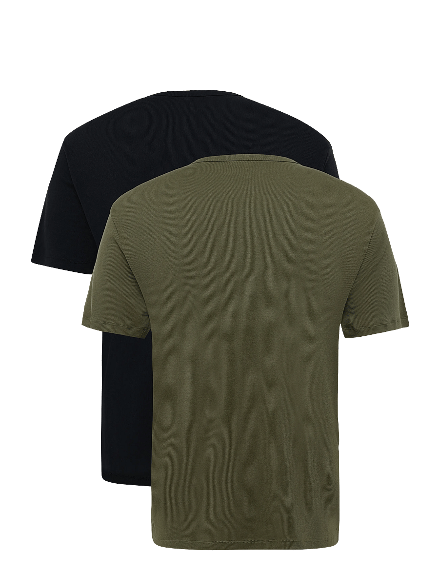 BOSS - TShirtRN 2P Rib - pyjamasöverdelar - open miscellaneous - 1