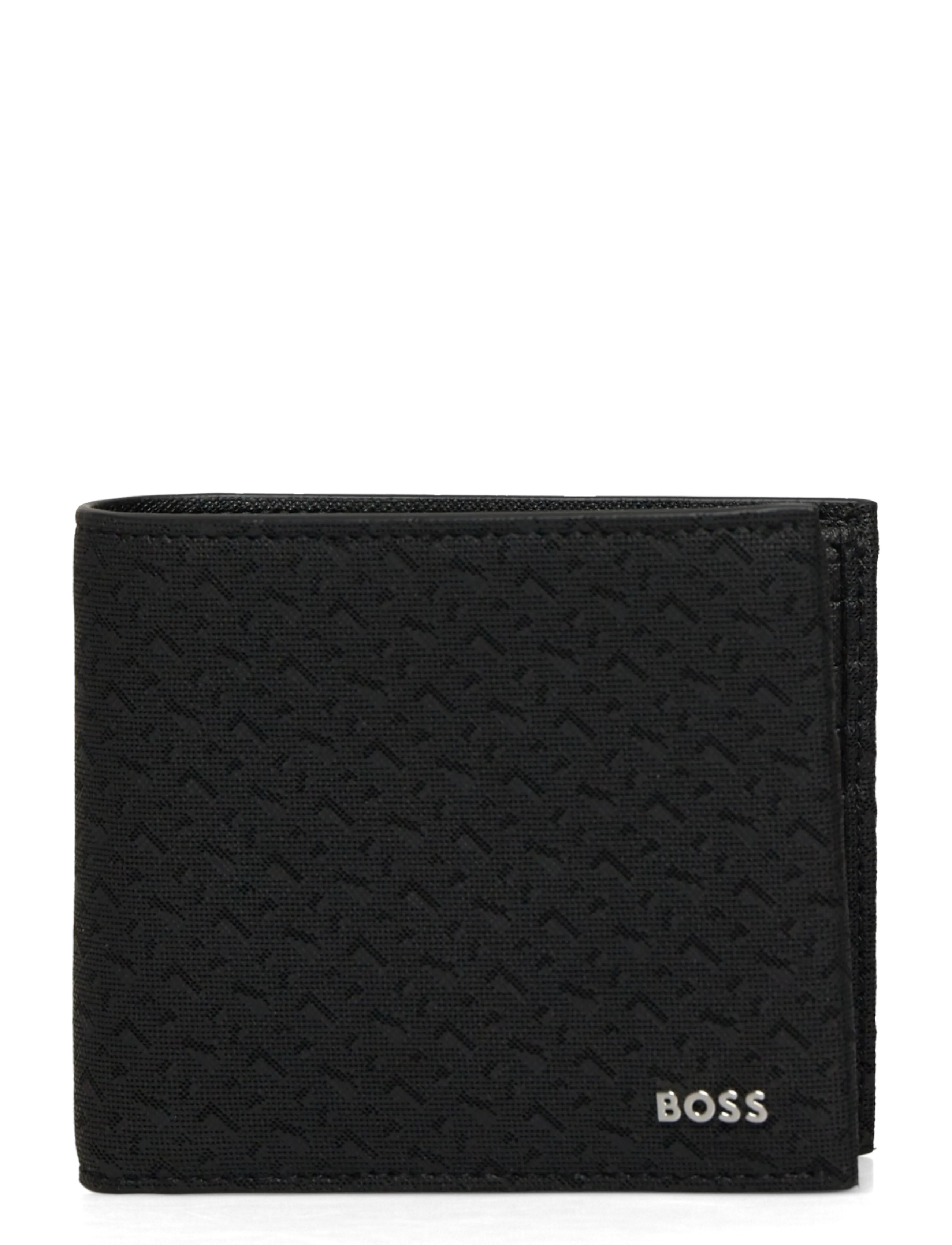 BOSS Daxter_Mp_8Cc, One Size, Wallets, Schwarz - Classic Männerswear