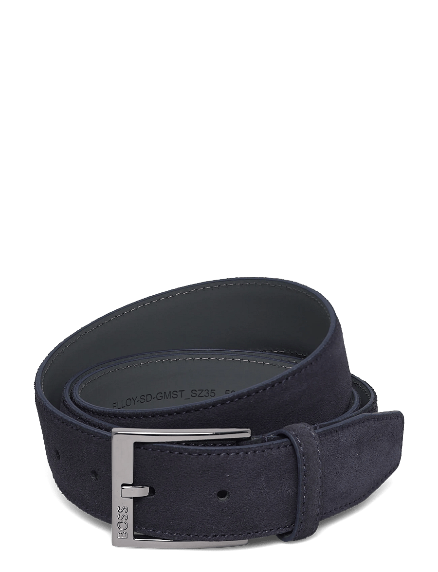 BOSS - Elloy-Sd-GmSt_Sz35 - classic belts - dark blue - 0