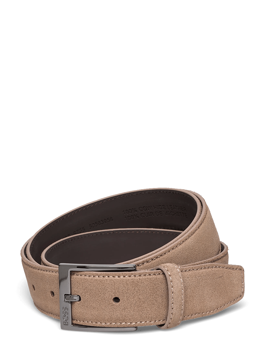 BOSS - Elloy-Sd-GmSt_Sz35 - klassiske bælter - medium beige - 0