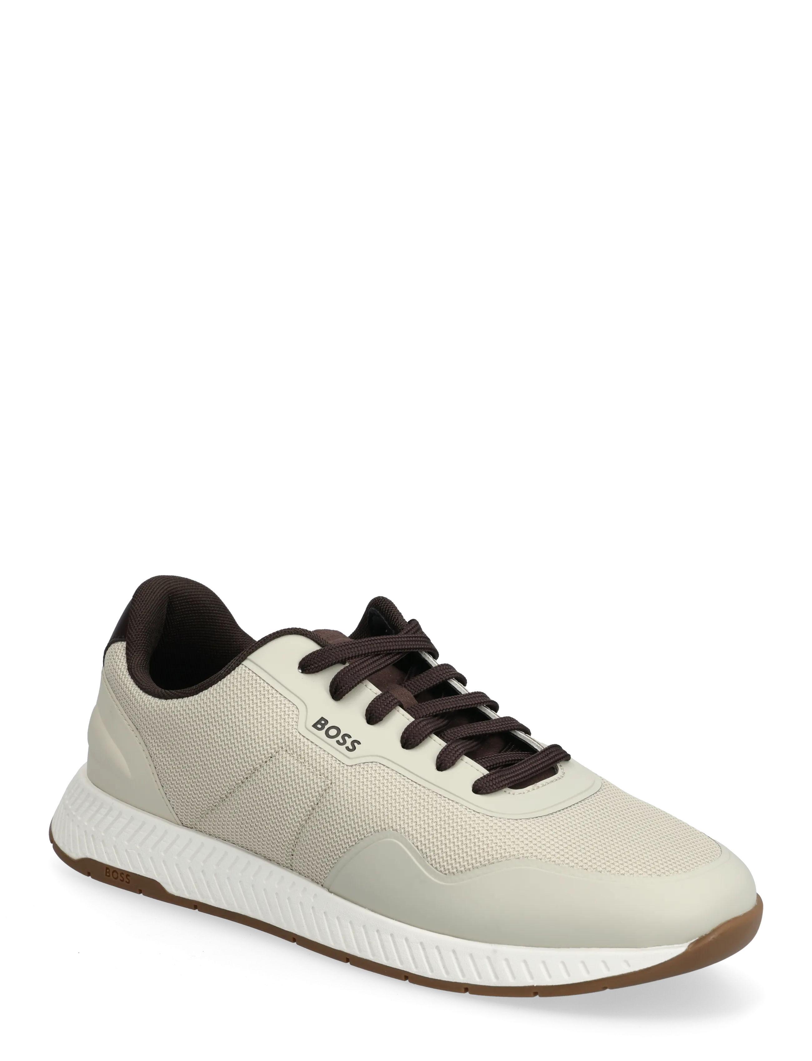 BOSS Titanium_Runn_trtxpu - Sneakers - OPEN BEIGE / brown