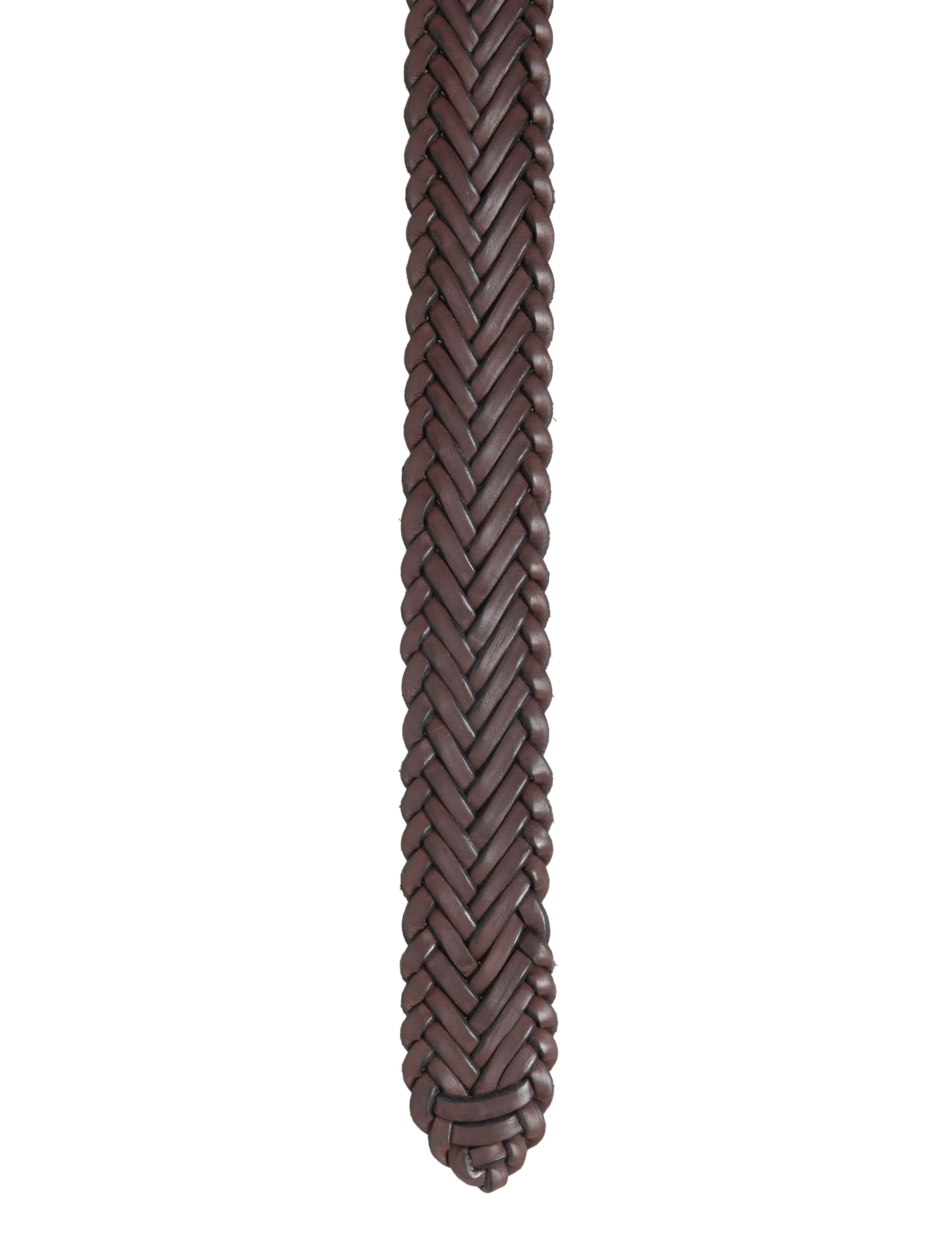 BOSS - Roul-WnL_Sz35 - flätade skärp - dark brown - 2