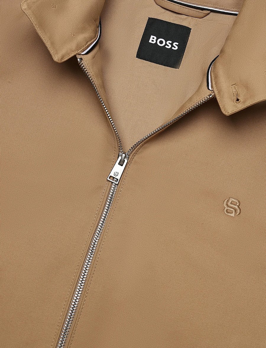 BOSS - H-Coiner-263 - vårjackor - medium beige - 2