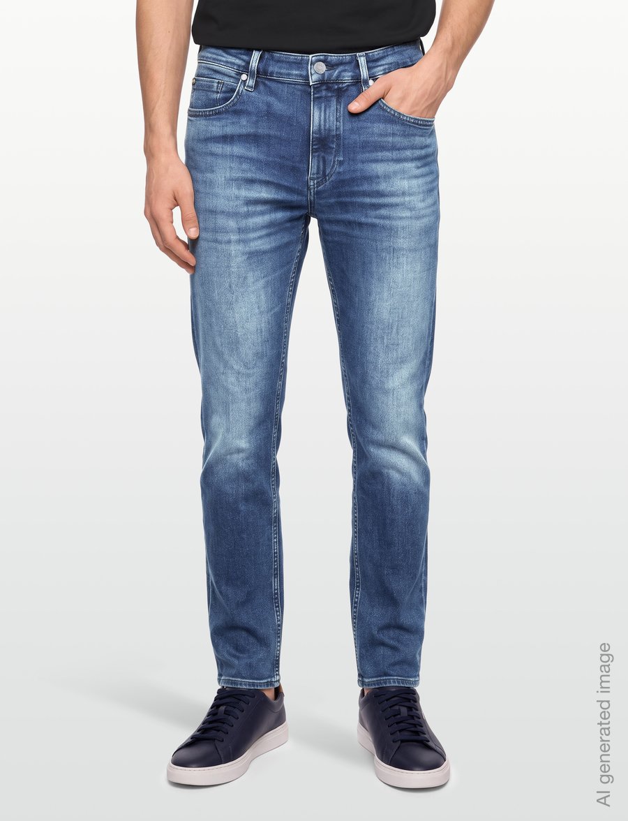 BOSS - C-Delaware - regular jeans - bright blue - 3