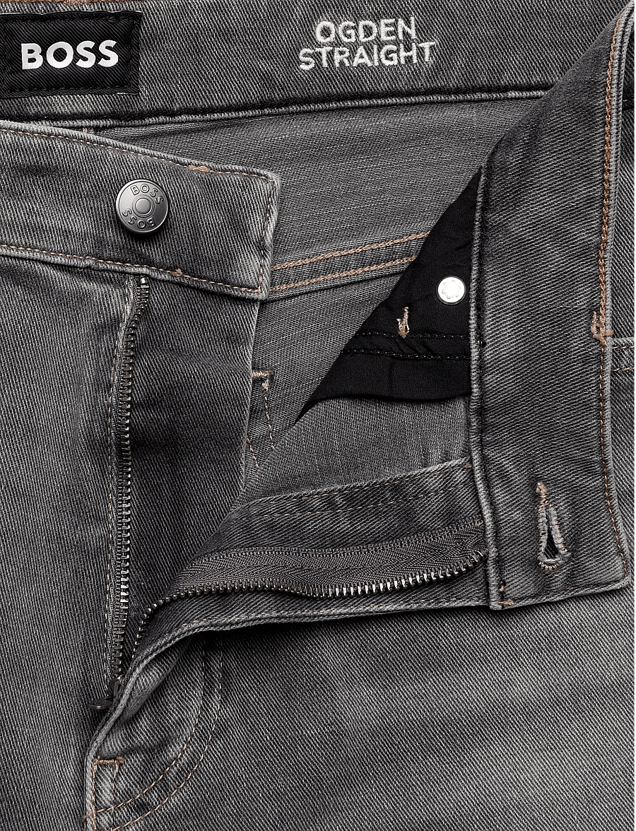 BOSS - H-OGDEN - klassikalised teksad - medium grey - 3