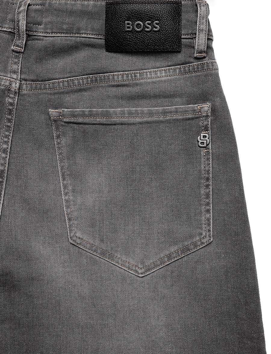 BOSS - H-OGDEN - klassikalised teksad - medium grey - 4