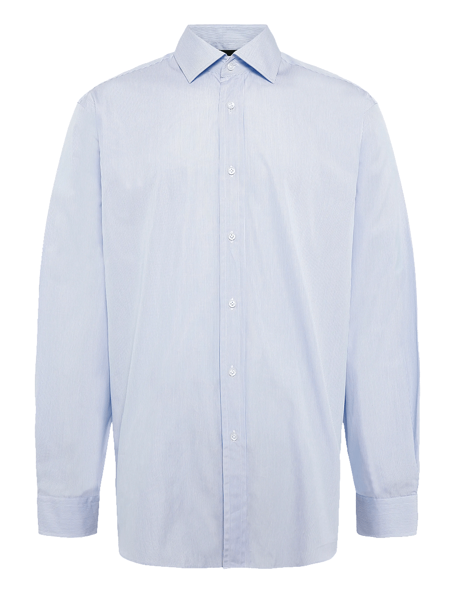 BOSS - H-DAVID-spread_DB - randiga skjortor - light/pastel blue - 0