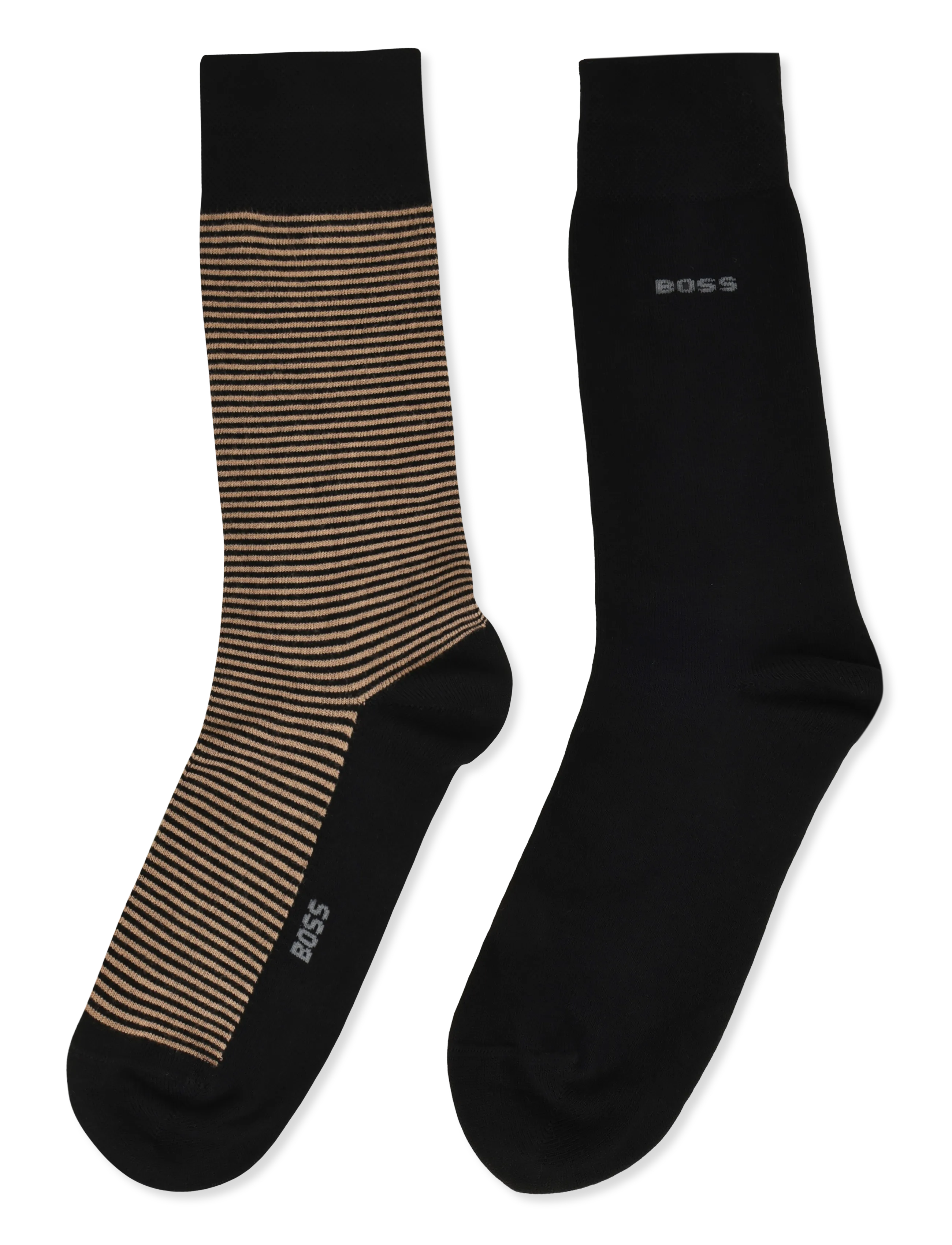 BOSS - 2PRS Stripe VIBamboo - premium-styles - black - 1