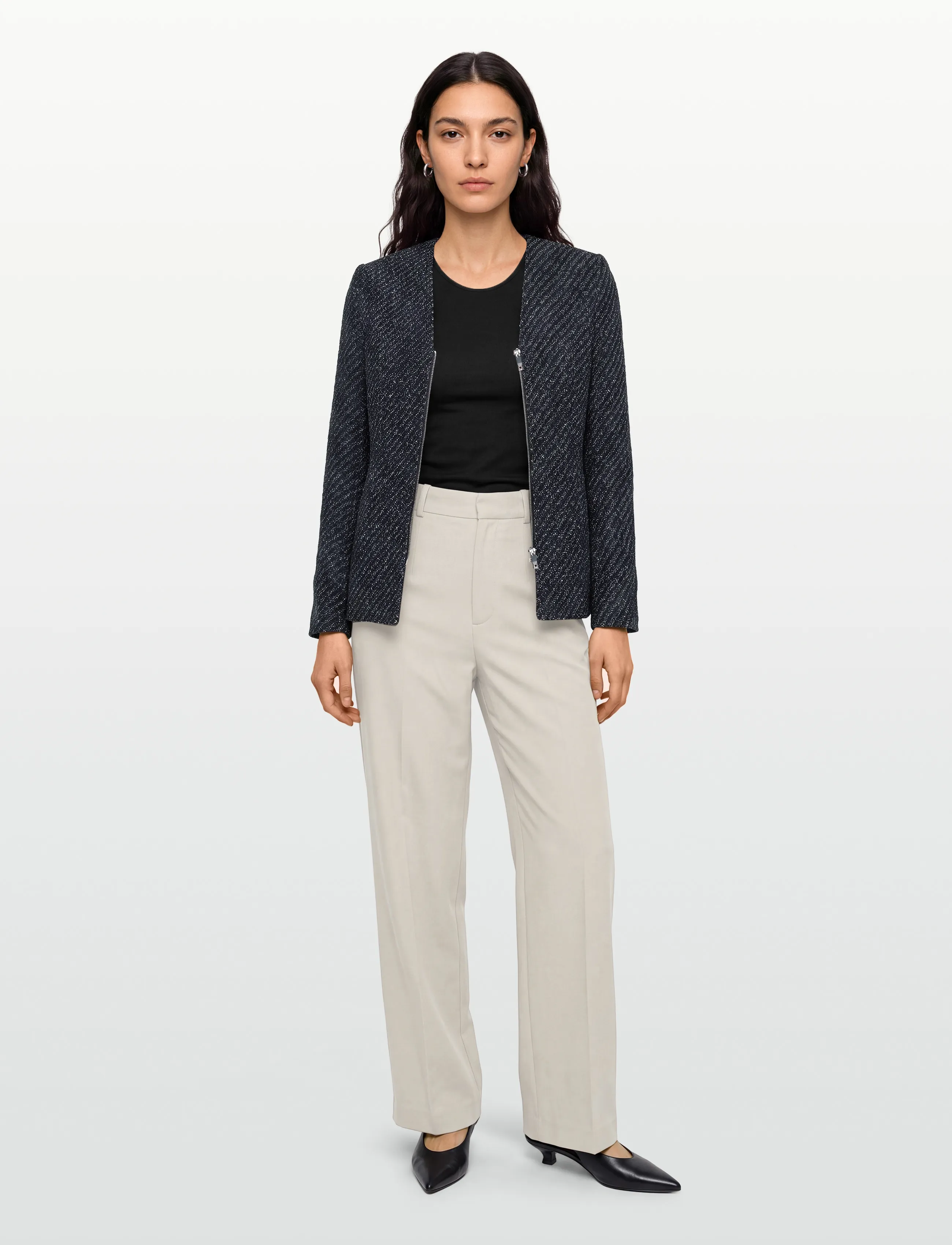 BOSS - Jia19 - bouclé blazers - open miscellaneous - 0