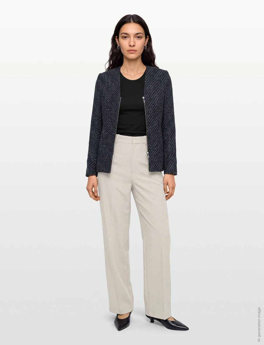 BOSS - Jia19 - bouclé blazers - open miscellaneous - 0